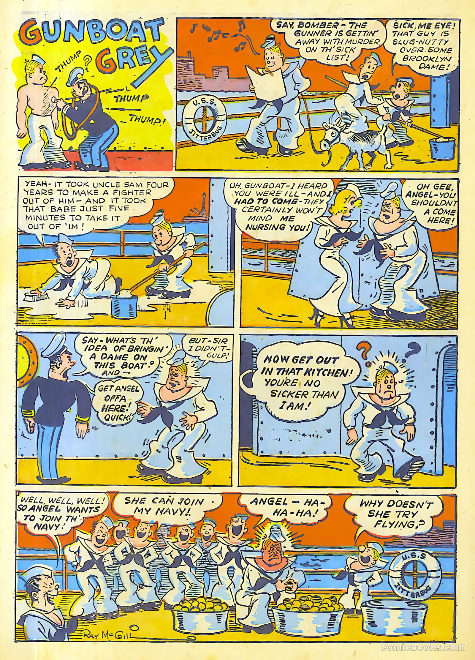 Exciting Comics #15 (1940) — page 64 of 66