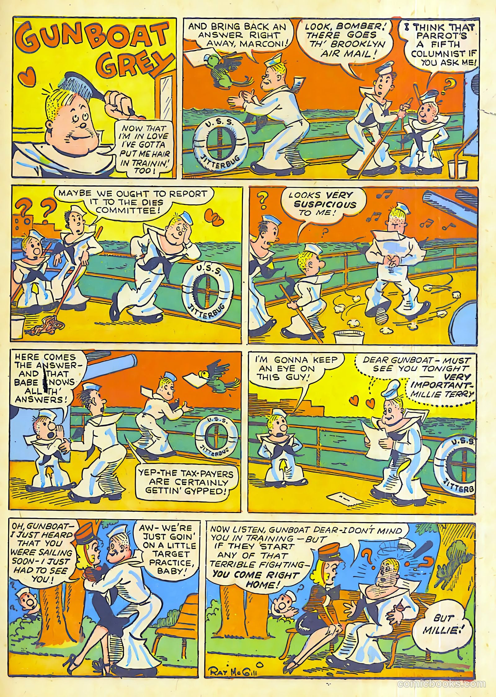 Exciting Comics #15 (1940) — page 65 of 66