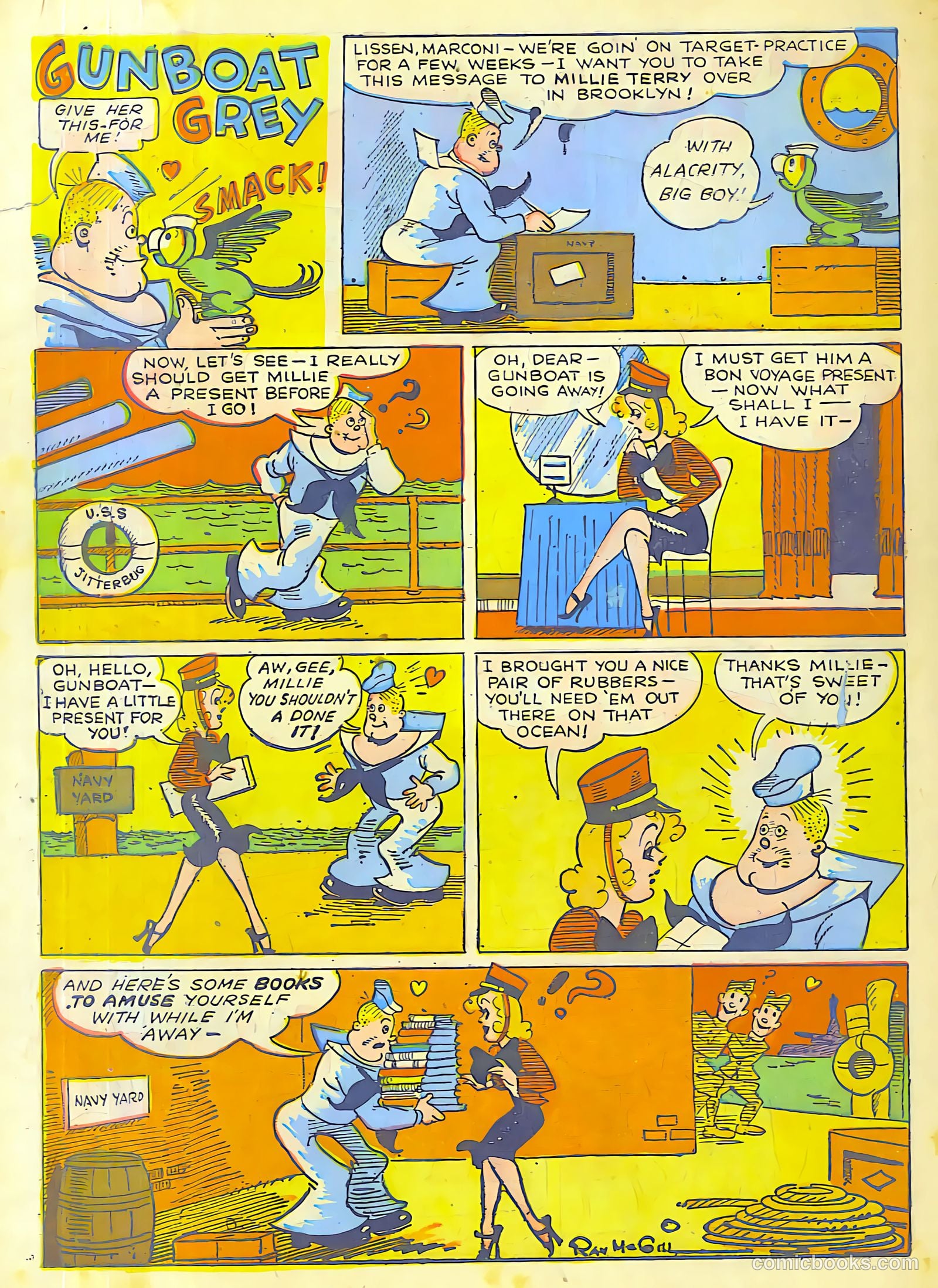 Exciting Comics #15 (1940) — page 66 of 66