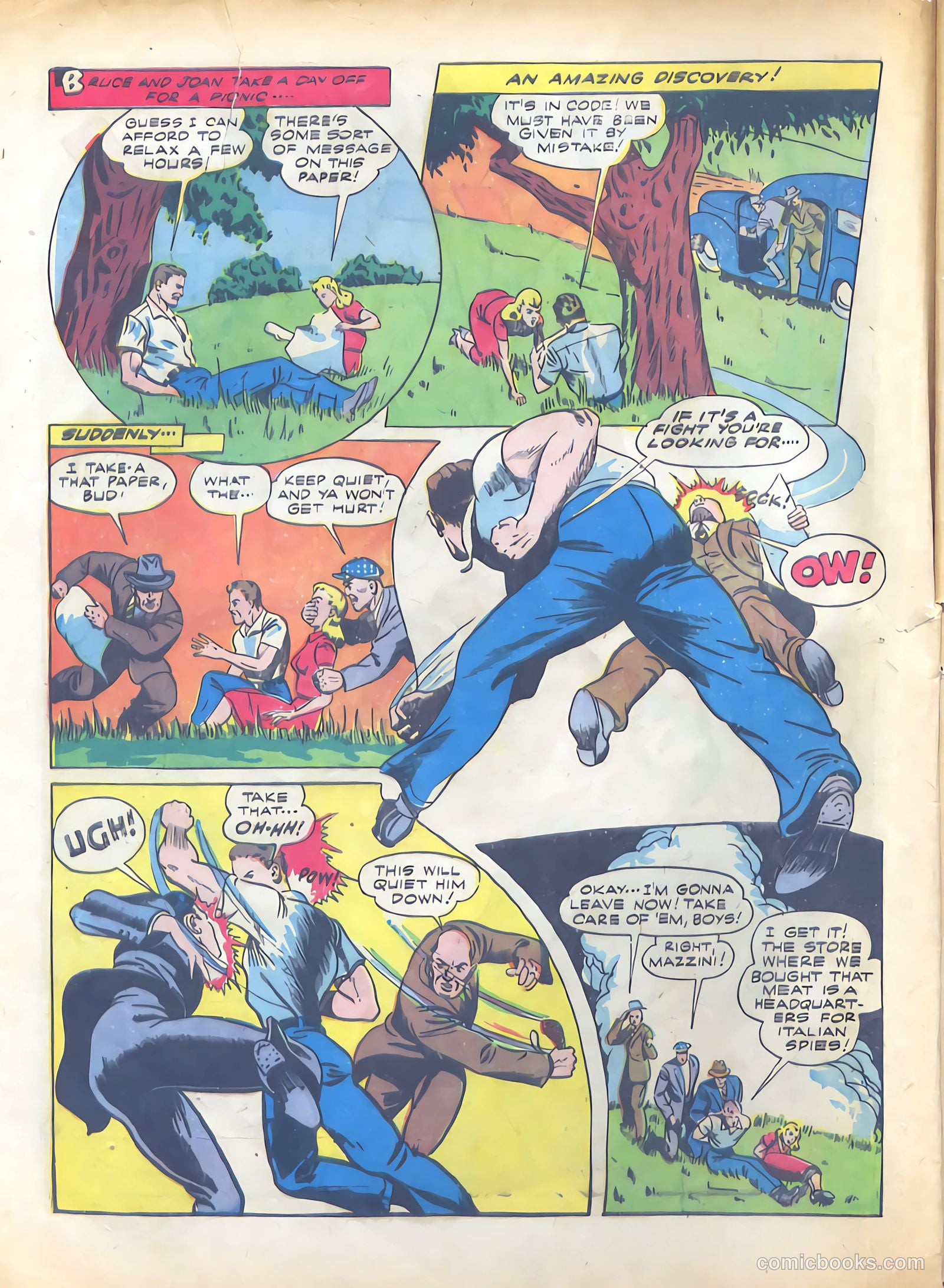 Startling Comics #21 (1940) — page 16 of 68
