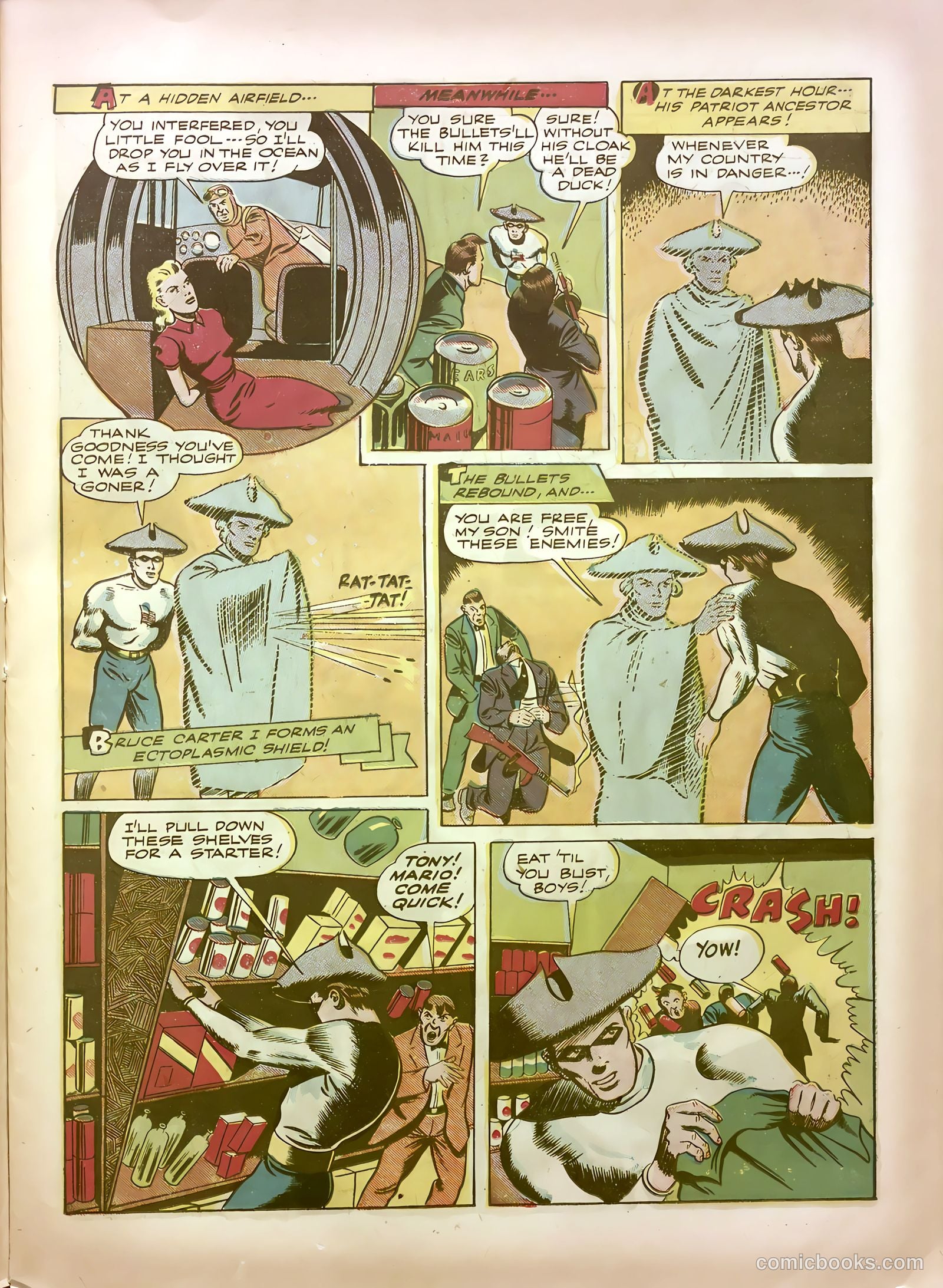 Startling Comics #21 (1940) — page 19 of 68