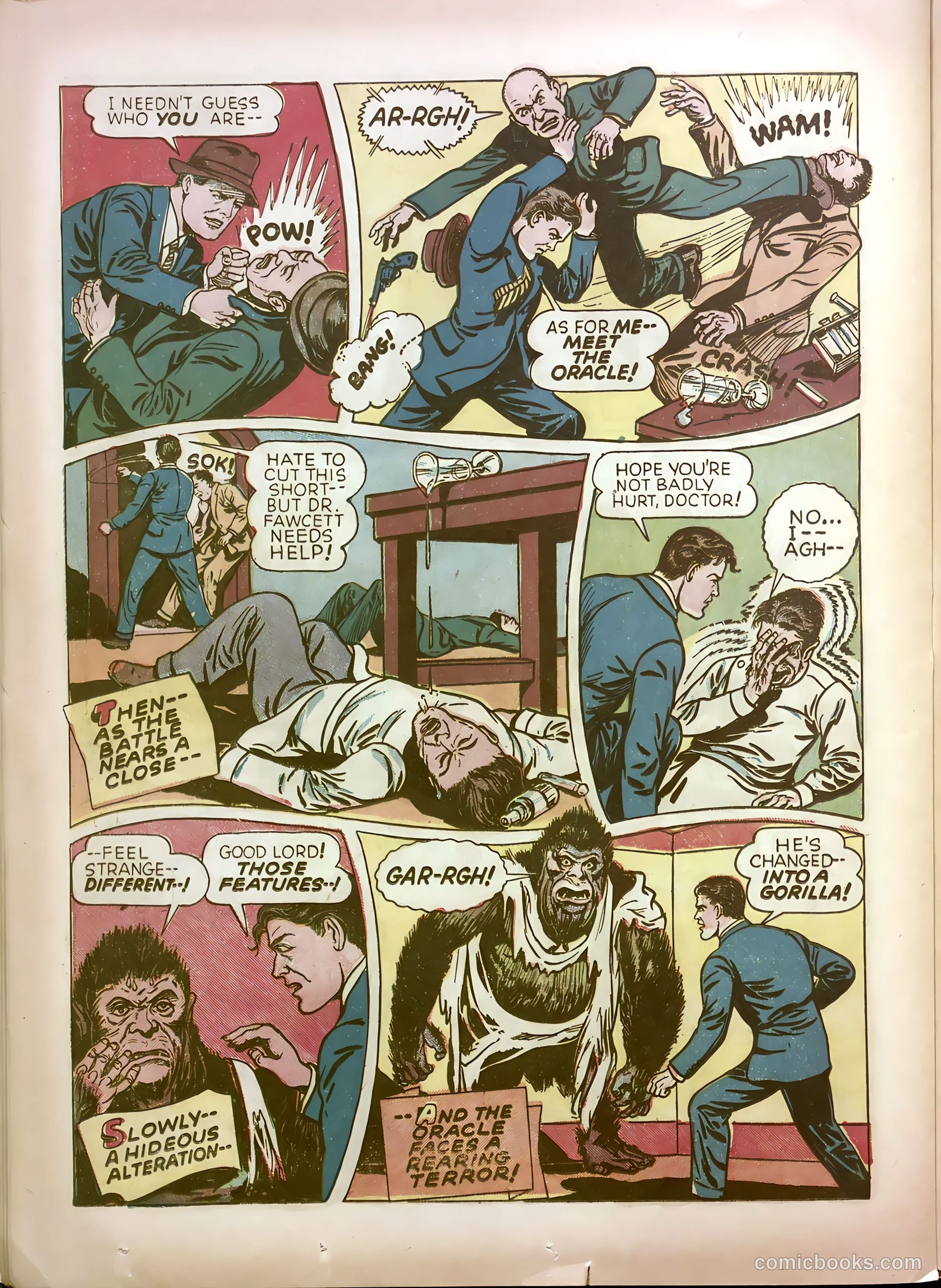 Startling Comics #21 (1940) — page 40 of 68