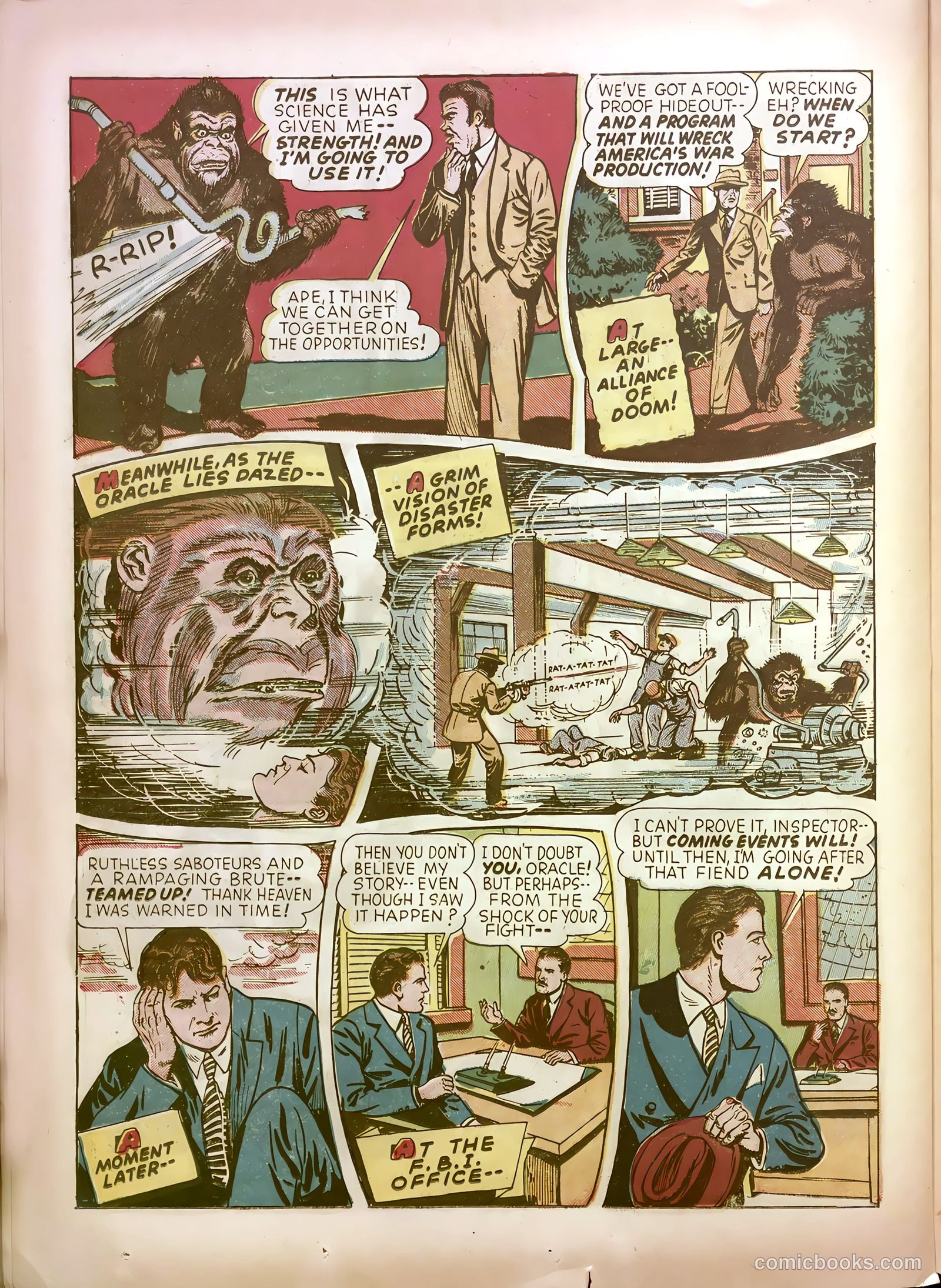 Startling Comics #21 (1940) — page 42 of 68