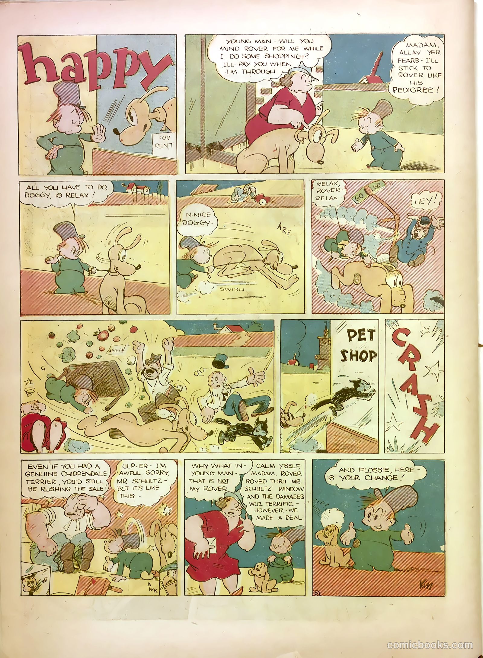 Startling Comics #21 (1940) — page 66 of 68