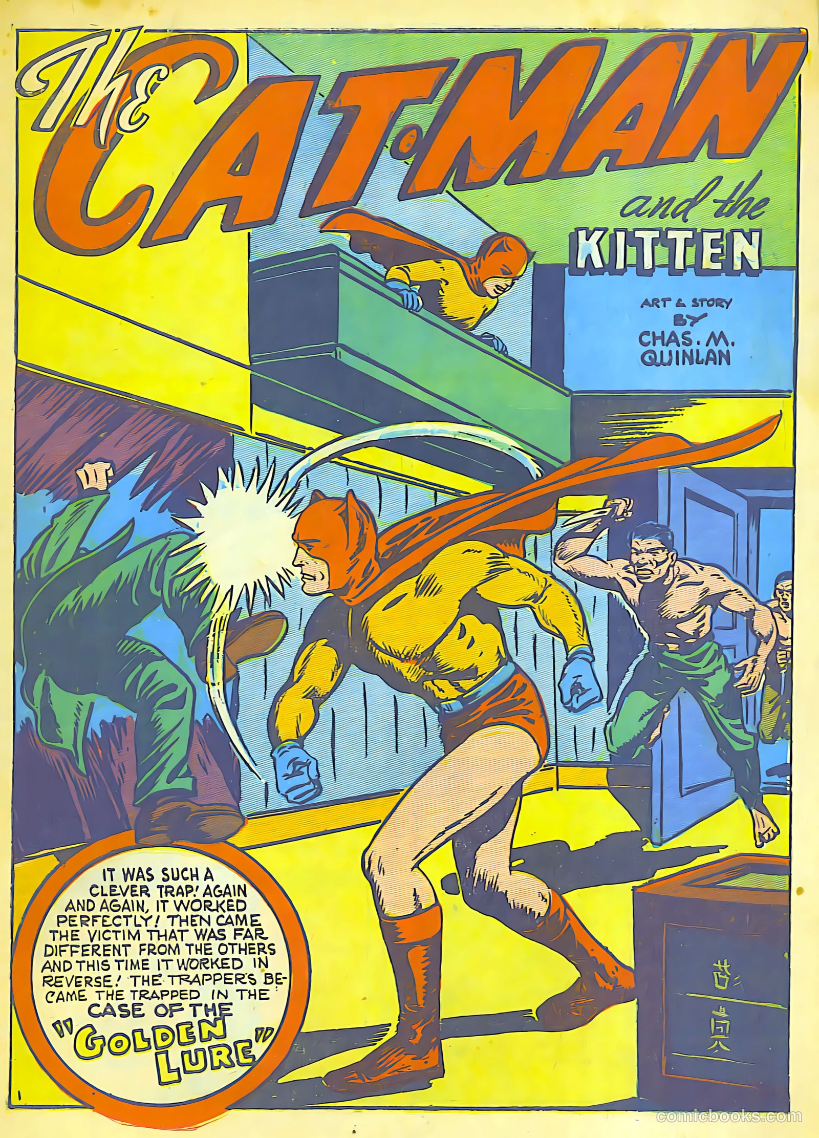 Cat-Man Comics #18 (1941) — page 2 of 58