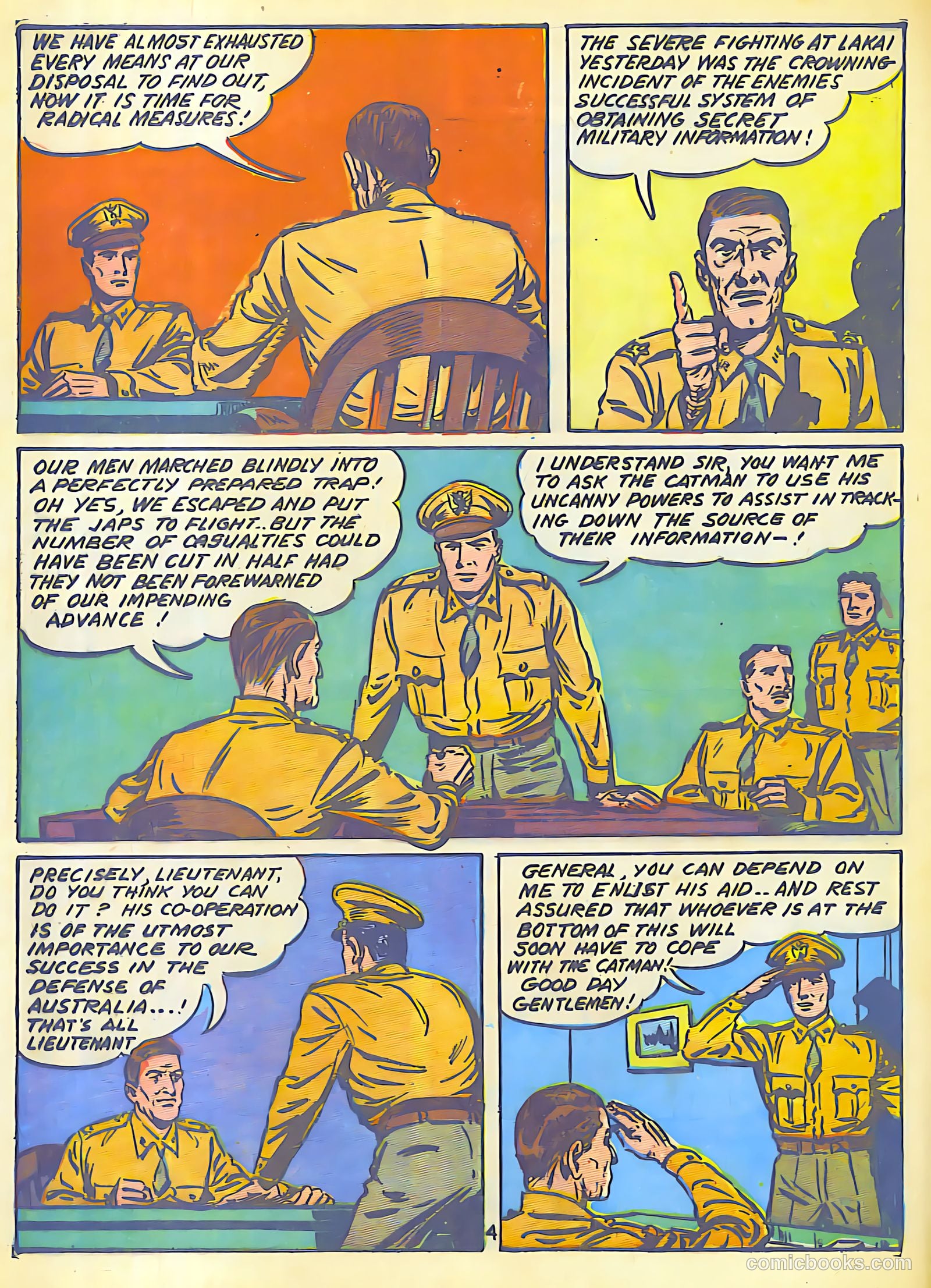 Cat-Man Comics #18 (1941) — page 5 of 58