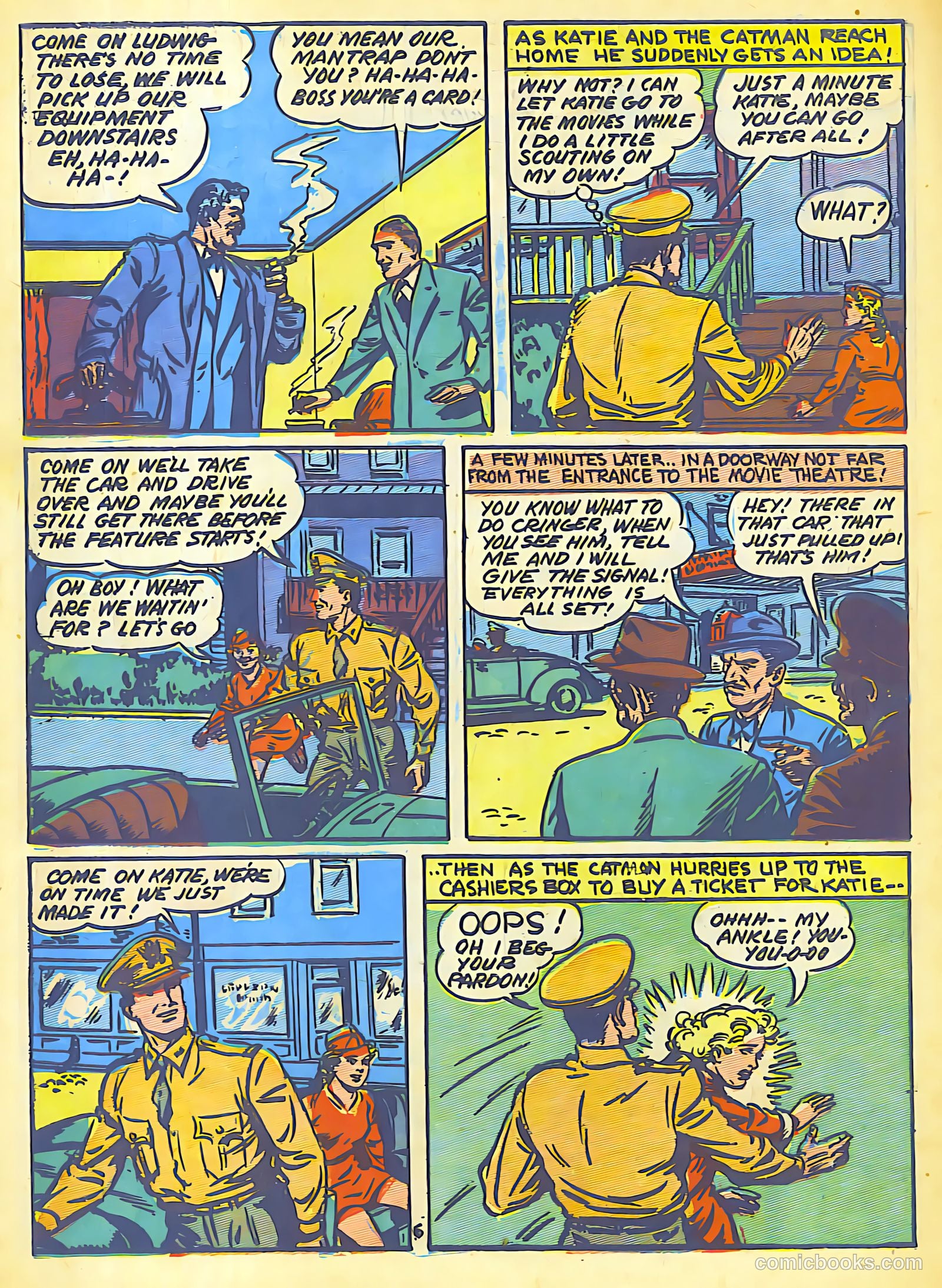 Cat-Man Comics #18 (1941) — page 7 of 58