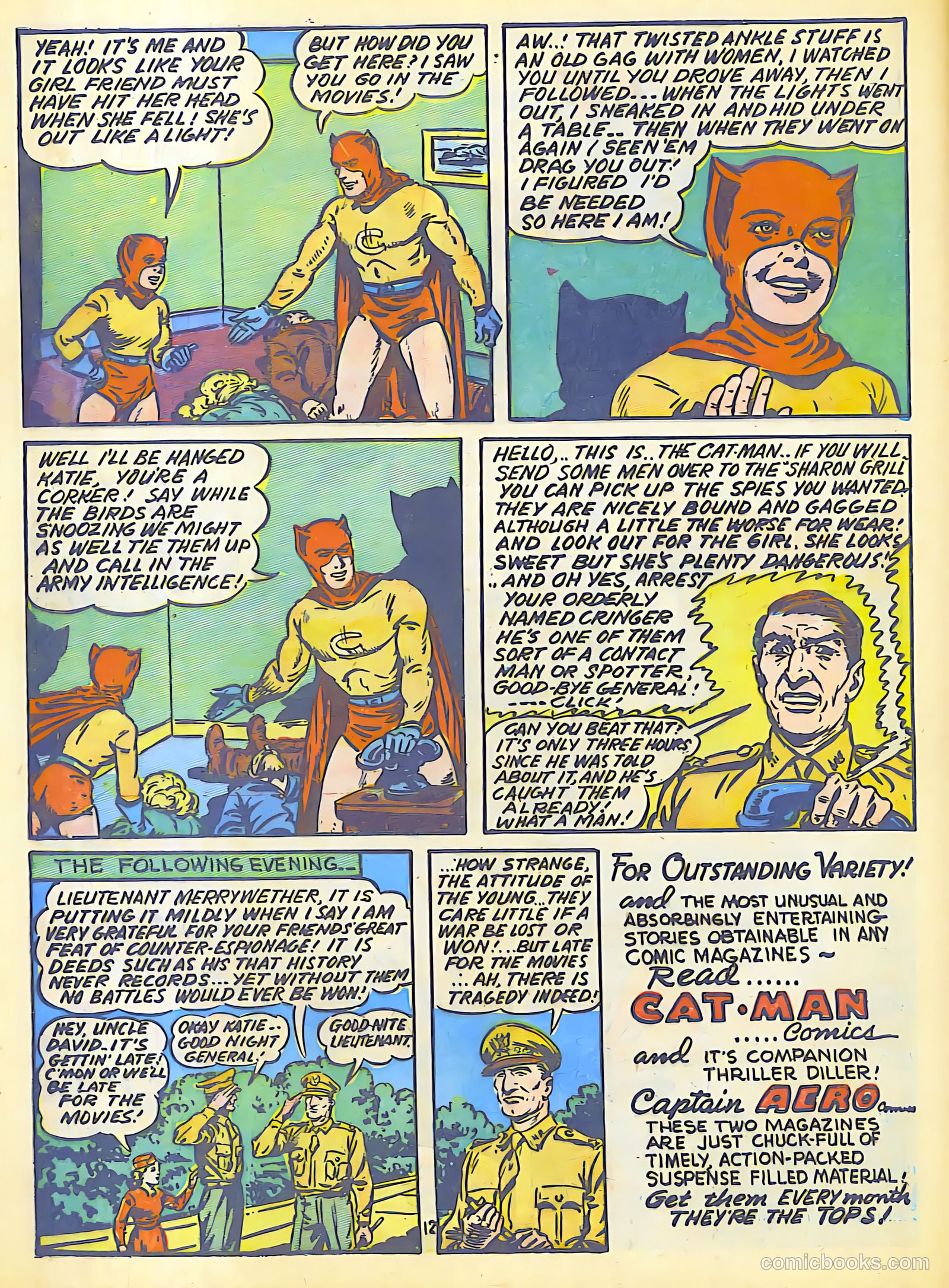 Cat-Man Comics #18 (1941) — page 13 of 58