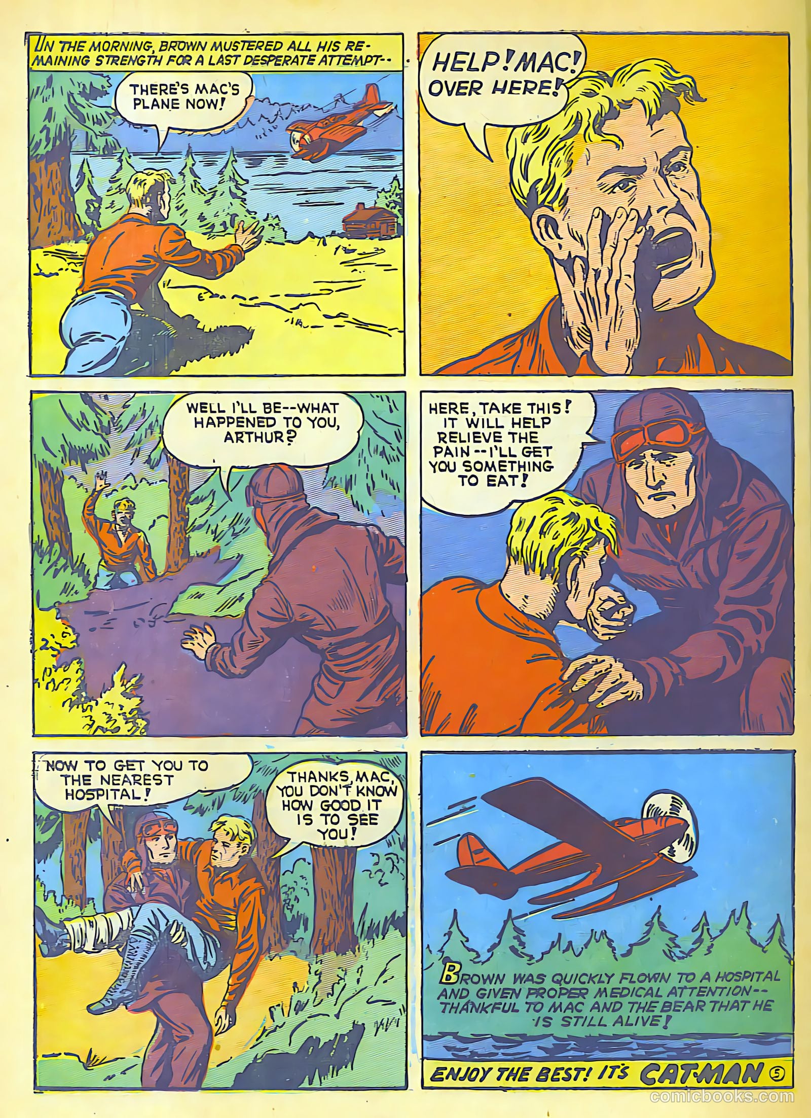 Cat-Man Comics #18 (1941) — page 57 of 58