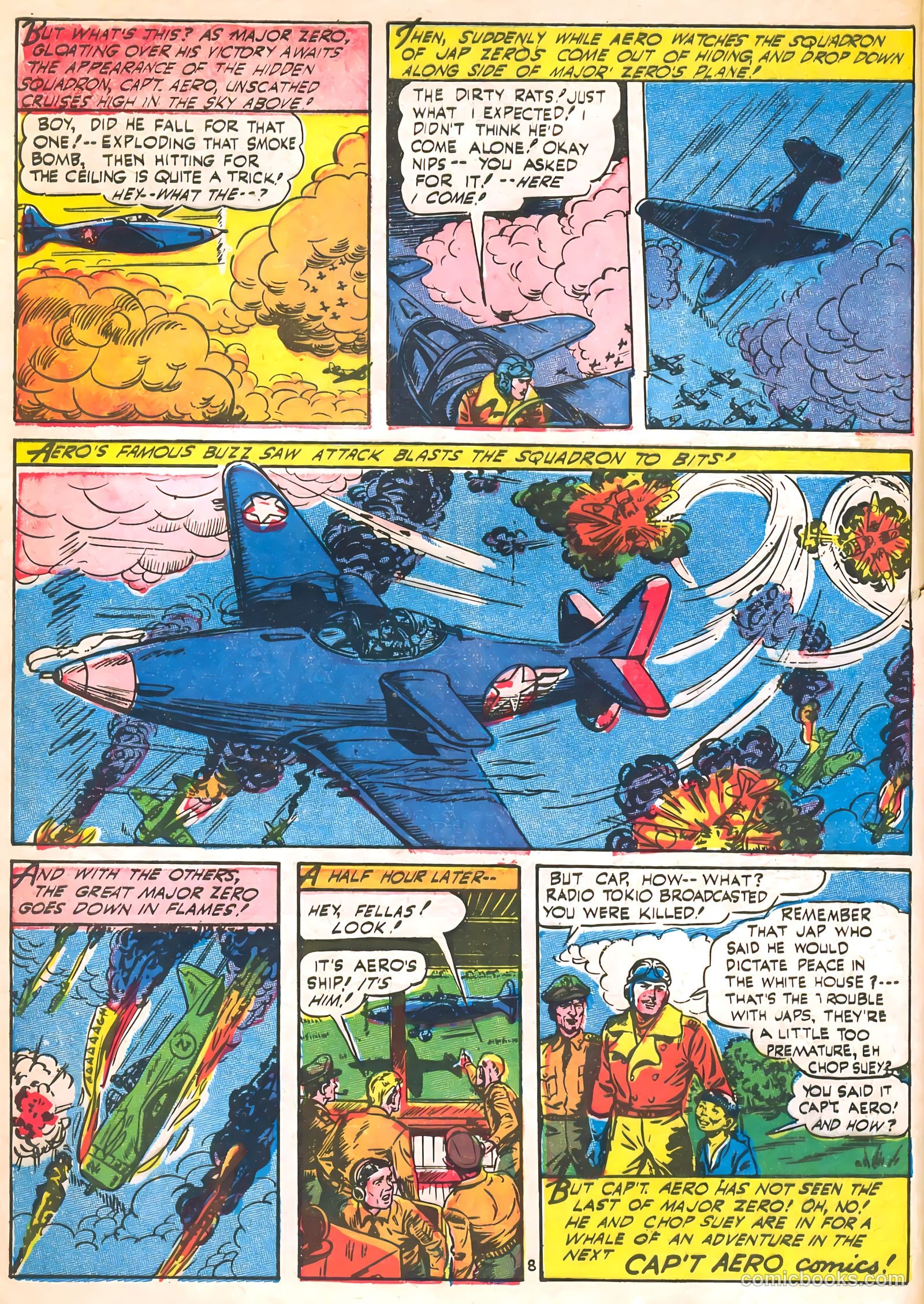 Captain Aero Comics #15 (1941) — page 10 of 52
