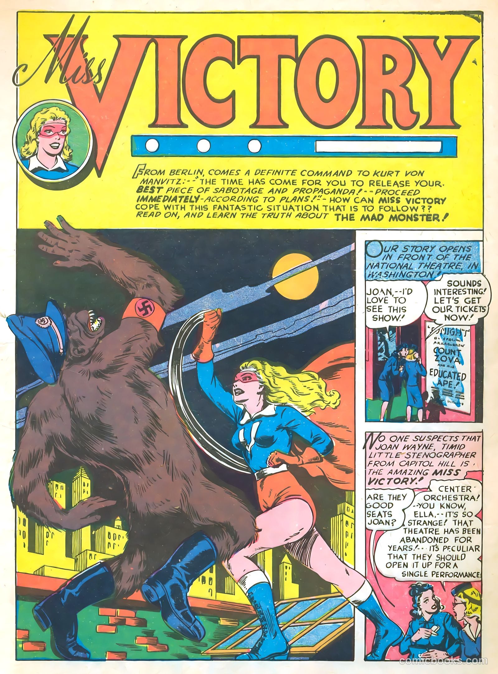 Captain Aero Comics #15 (1941) — page 11 of 52