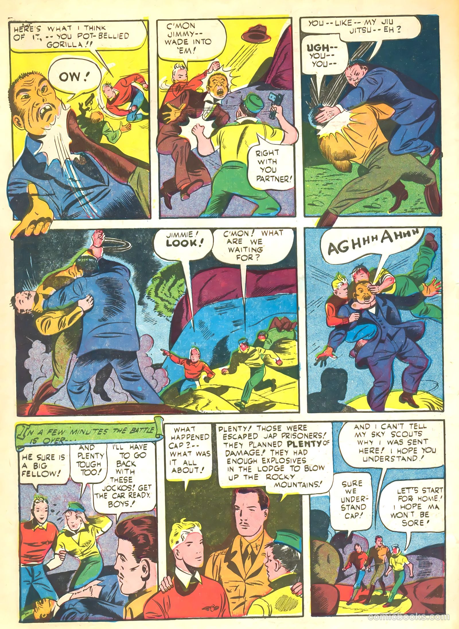 Captain Aero Comics #15 (1941) — page 44 of 52