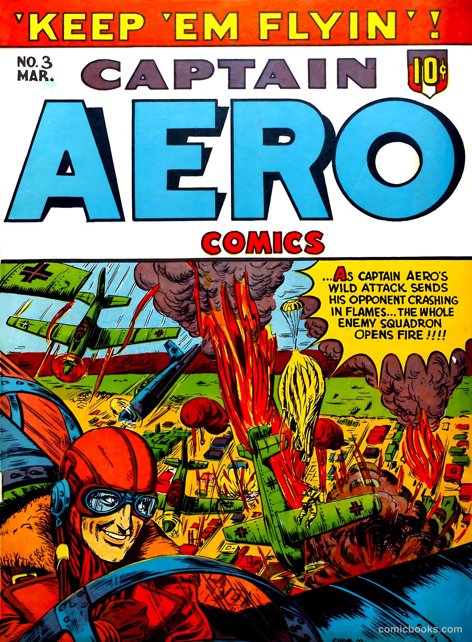 Captain Aero Comics #3