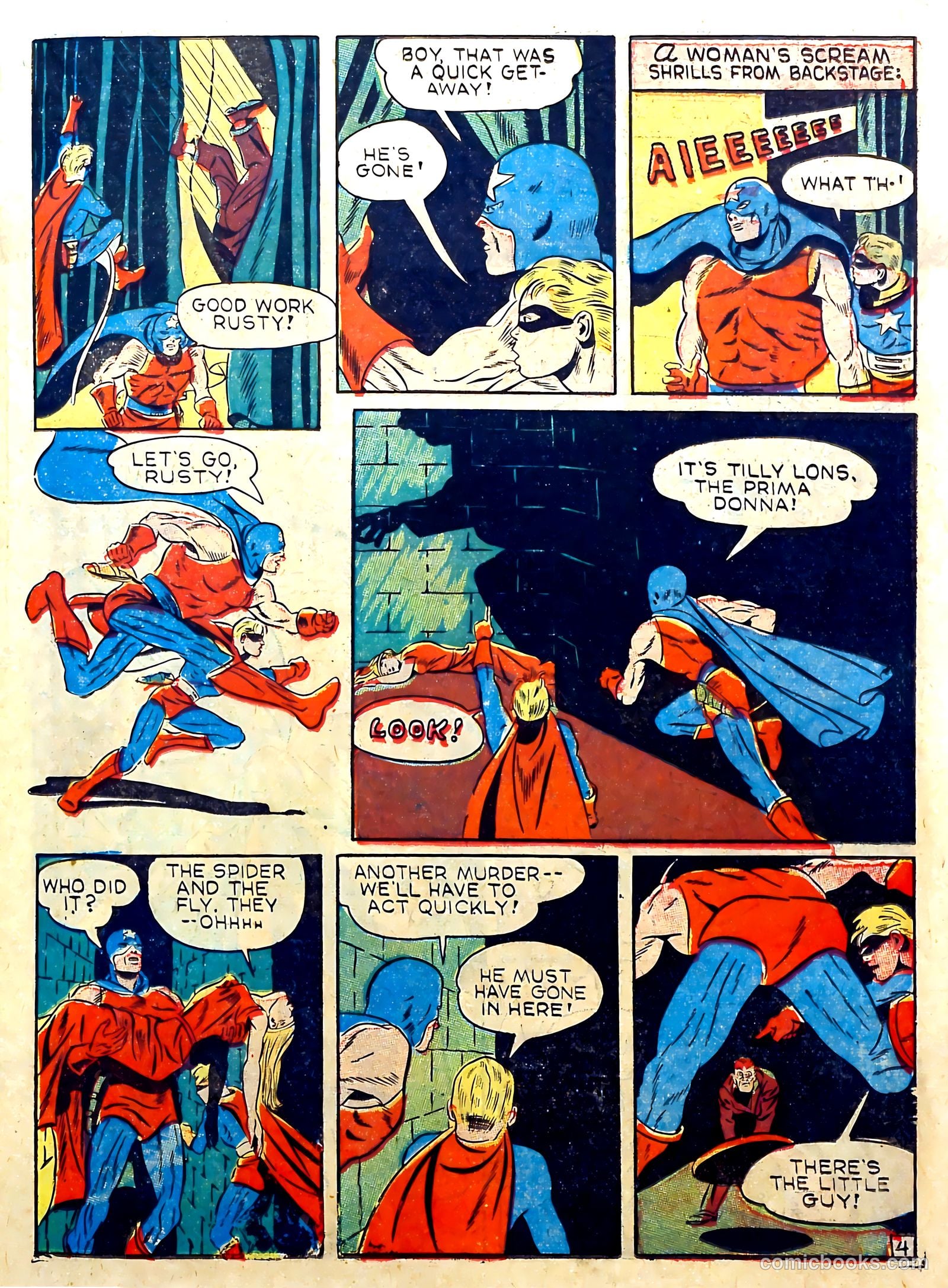 Captain Aero Comics #3 (1941) — page 35 of 68