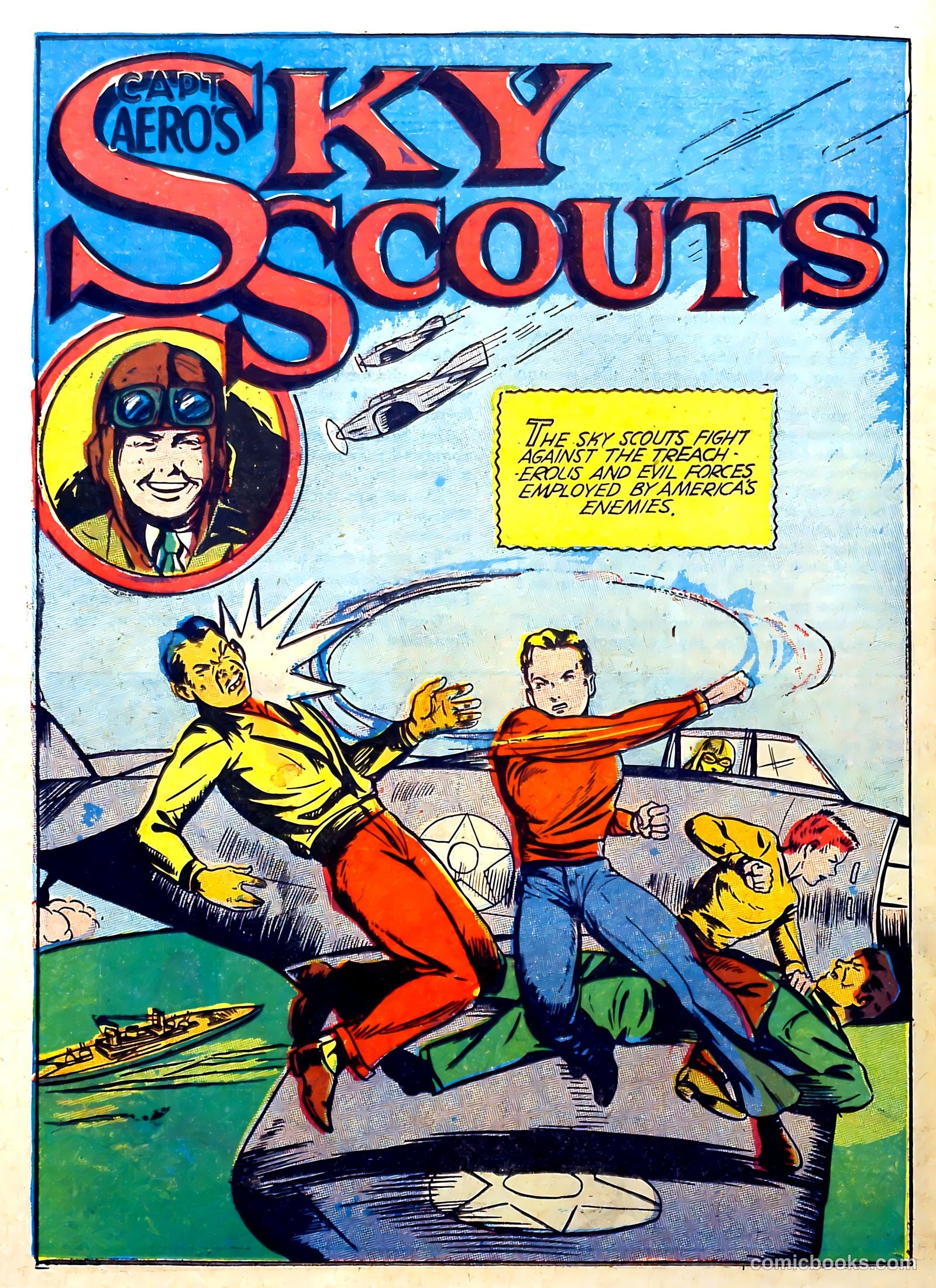 Captain Aero Comics #3 (1941) — page 46 of 68