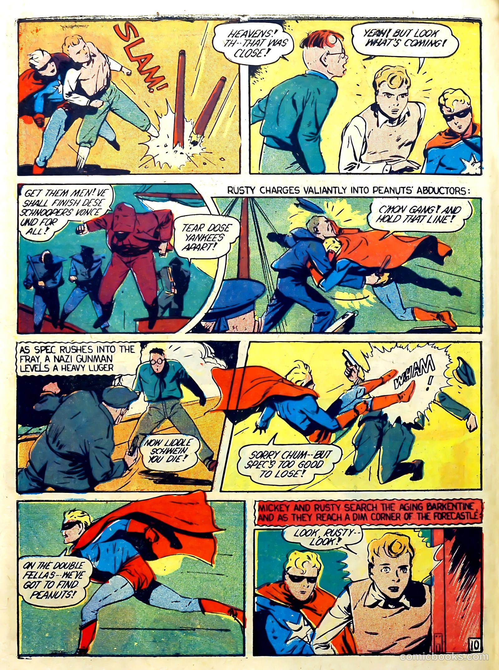 Captain Aero Comics #3 (1941) — page 62 of 68