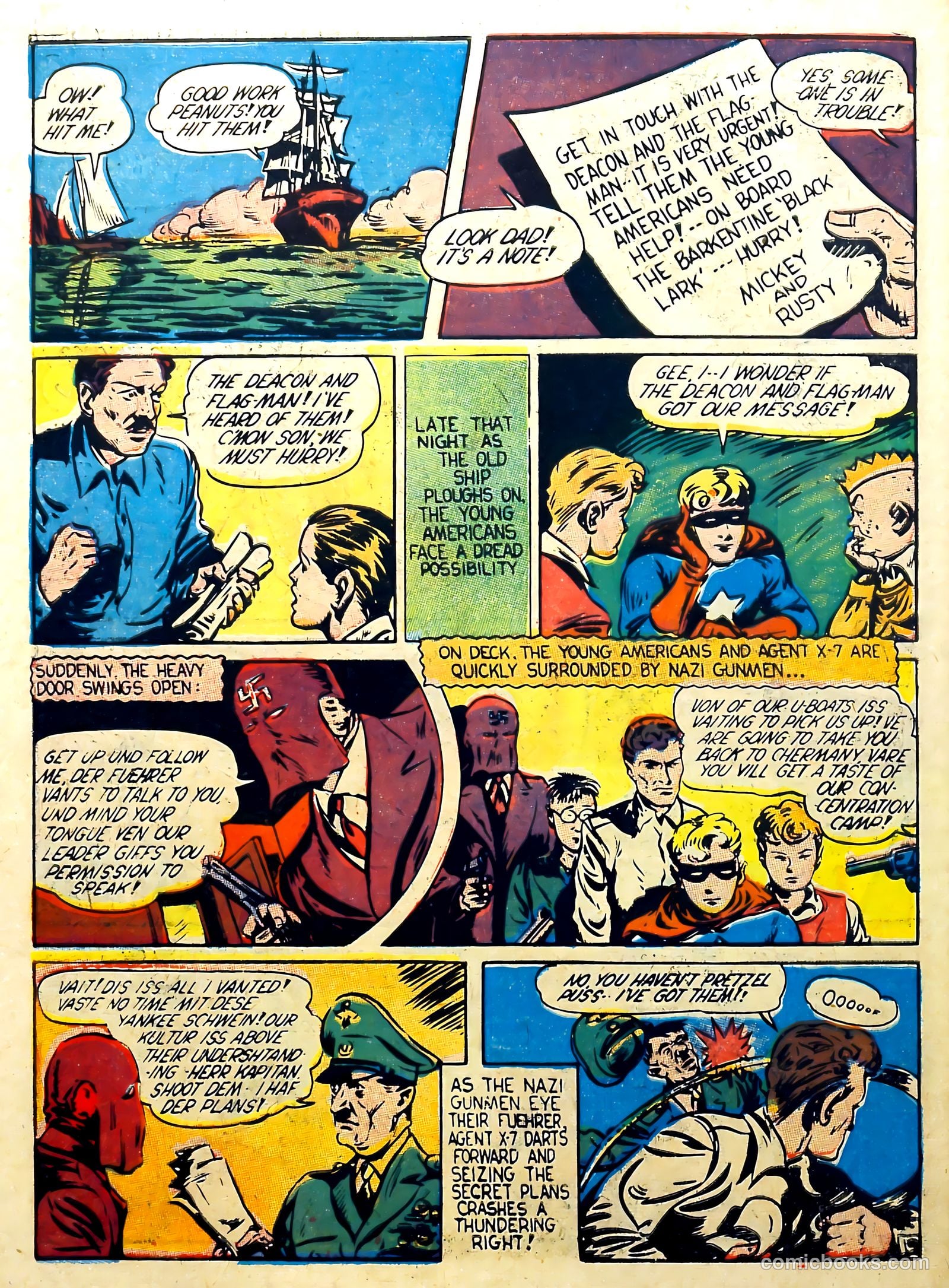 Captain Aero Comics #3 (1941) — page 64 of 68