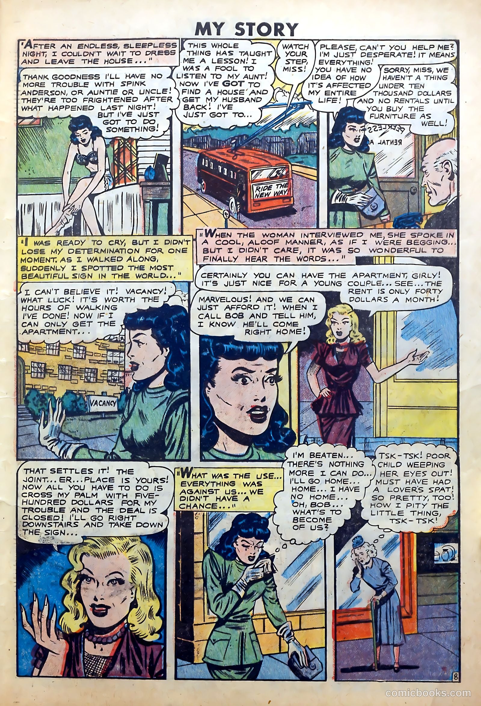 My Story #5 (1949) — page 9 of 36