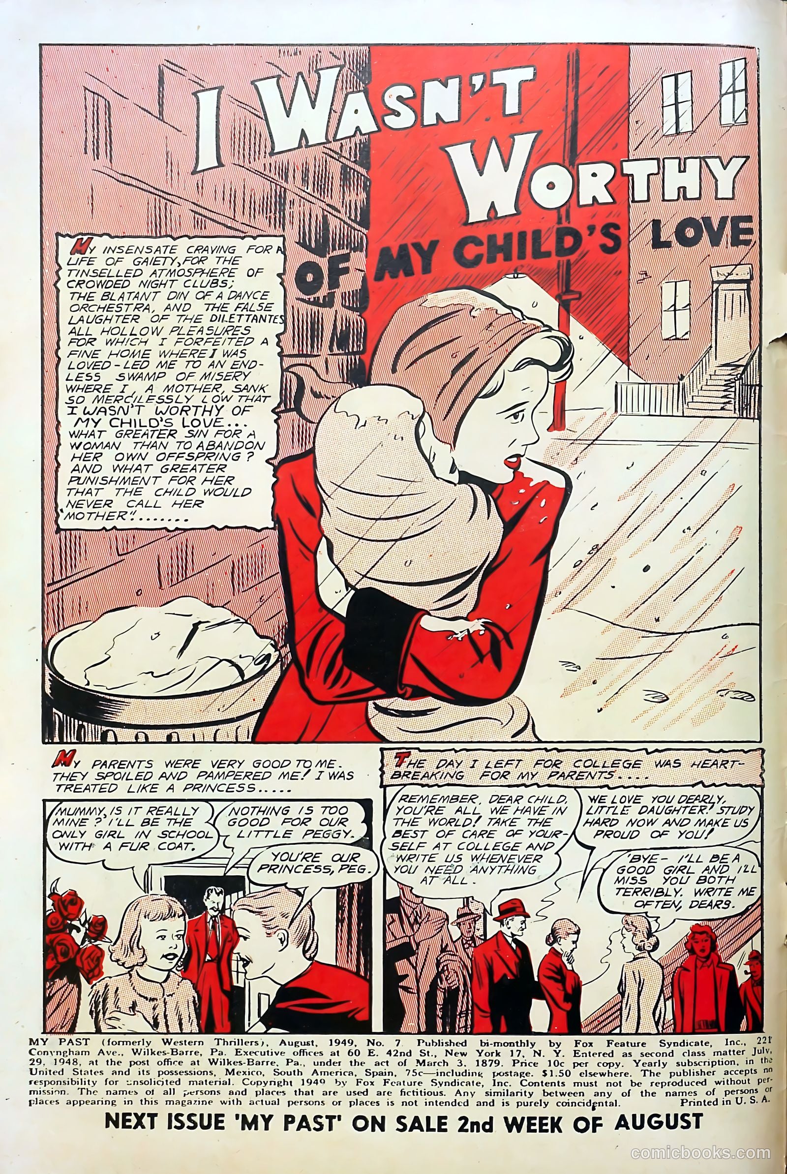 My Past Thrilling Confessions #7 (1950) — page 2 of 36