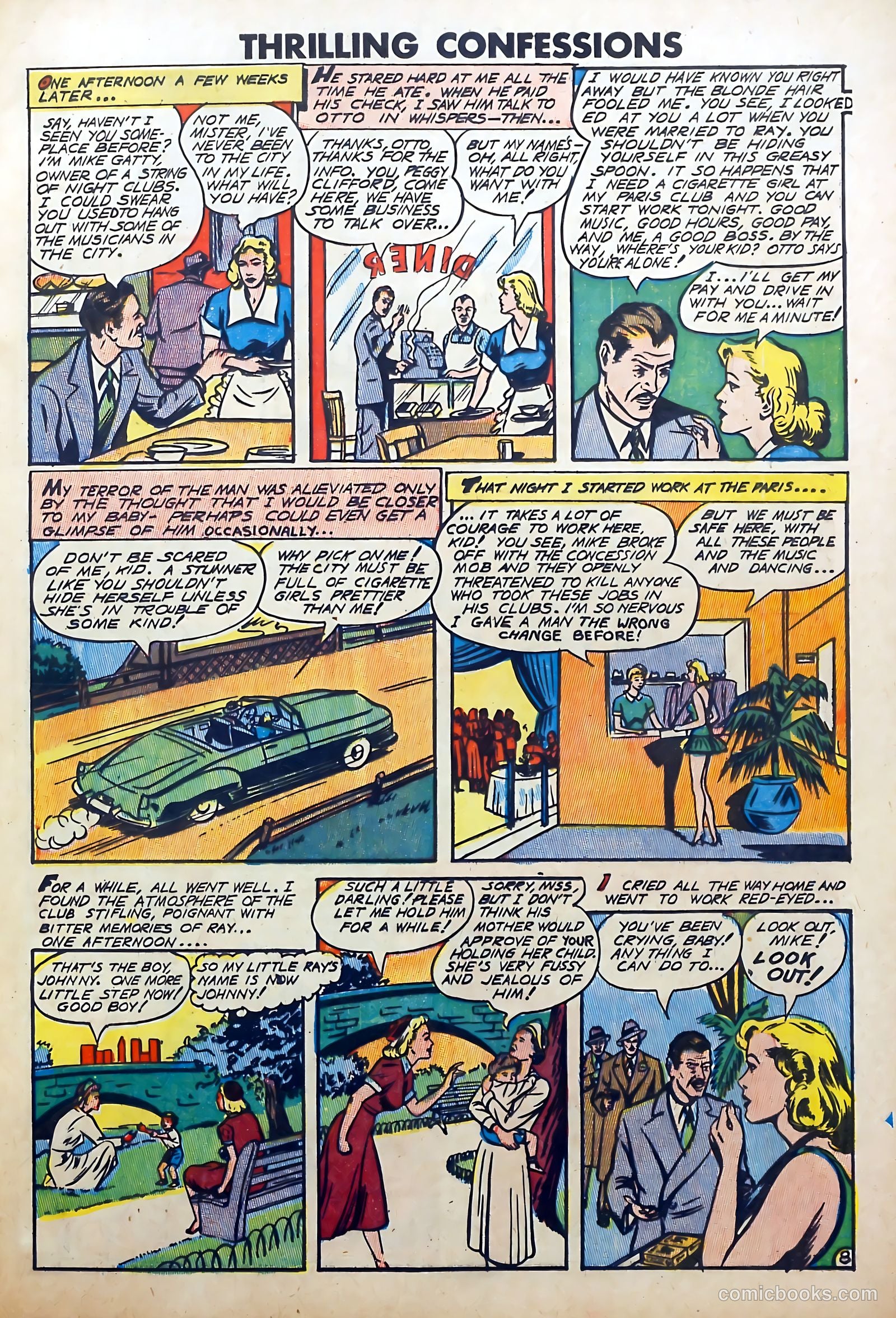 My Past Thrilling Confessions #7 (1950) — page 9 of 36