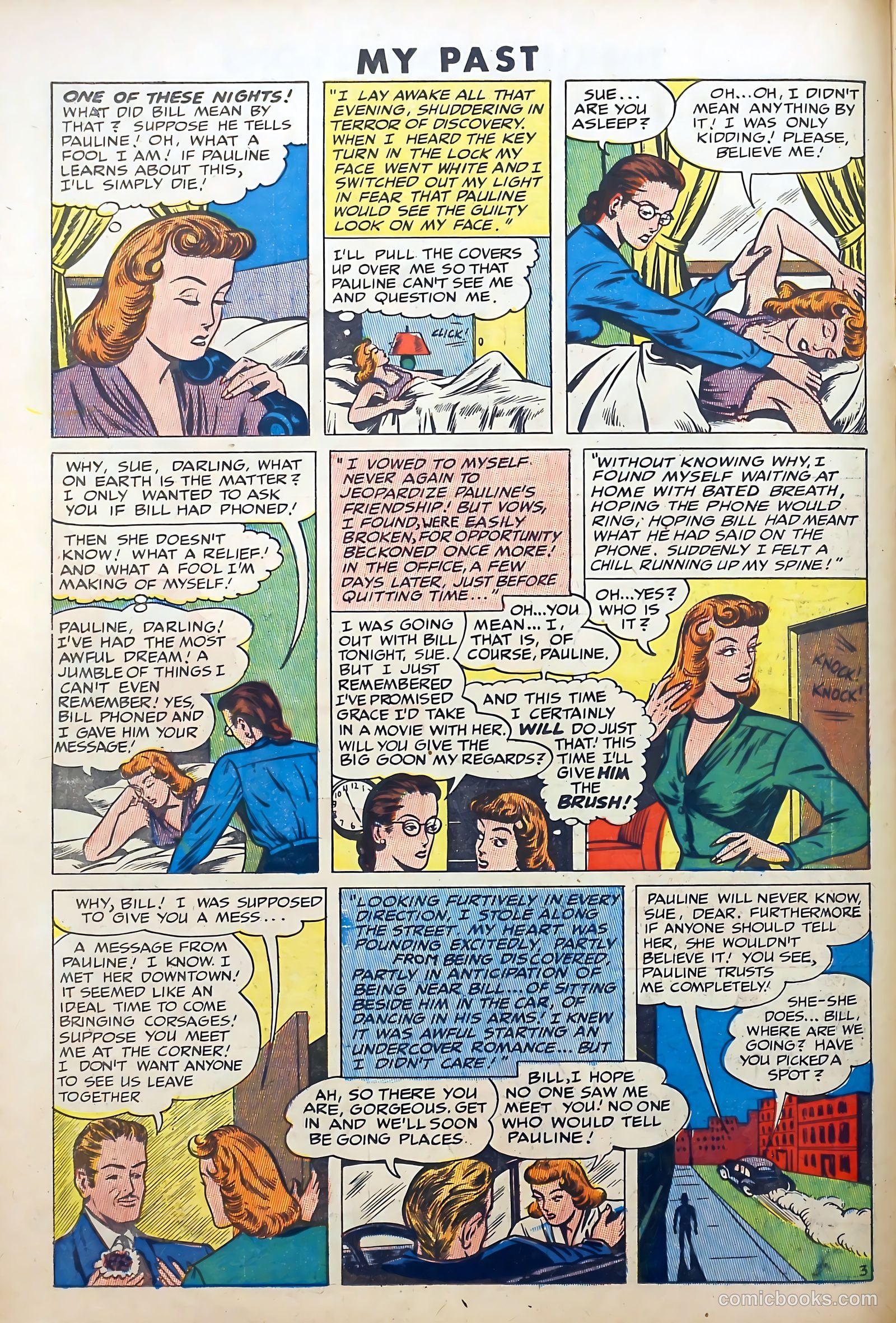 My Past Thrilling Confessions #7 (1950) — page 14 of 36