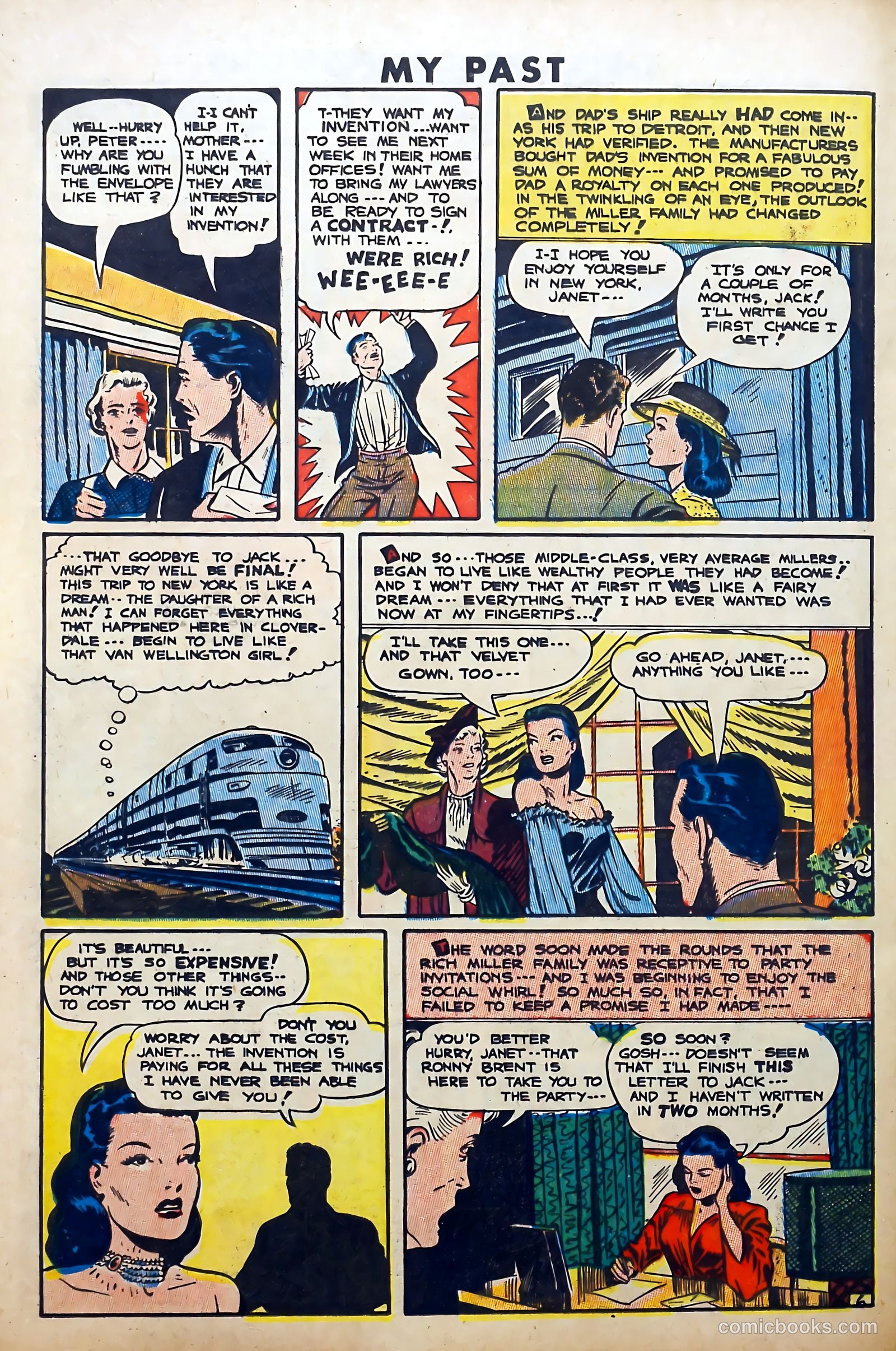 My Past Thrilling Confessions #7 (1950) — page 28 of 36