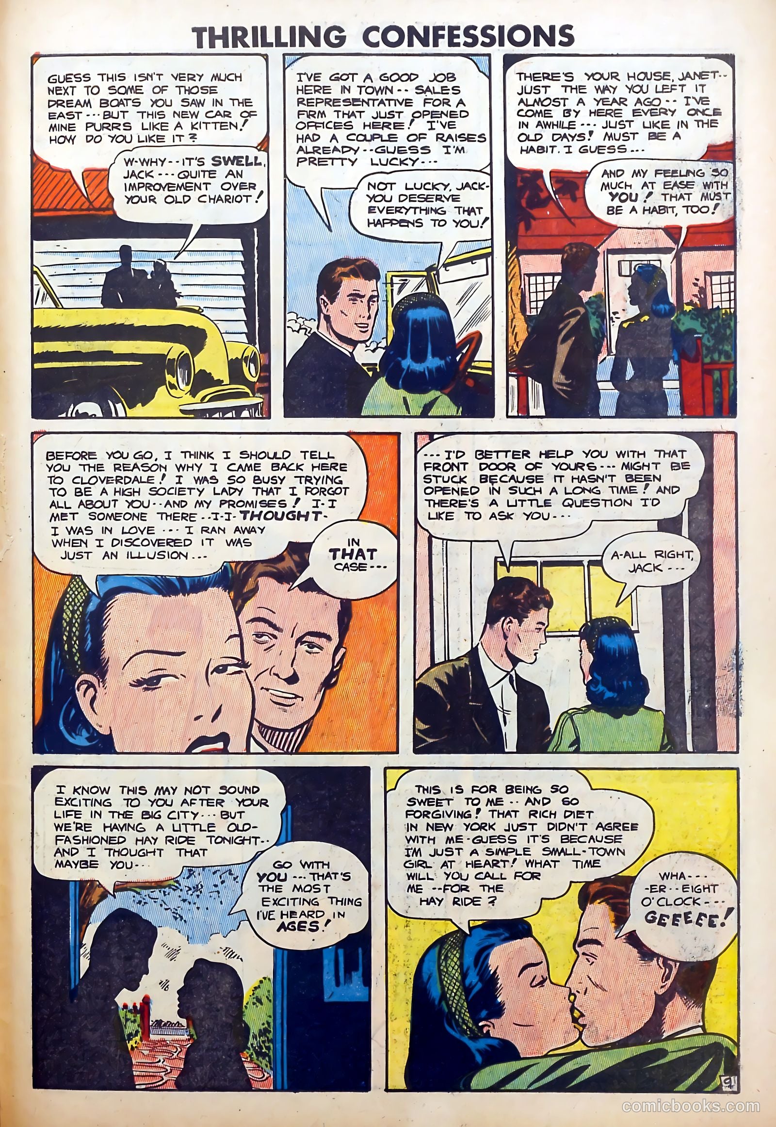 My Past Thrilling Confessions #7 (1950) — page 31 of 36