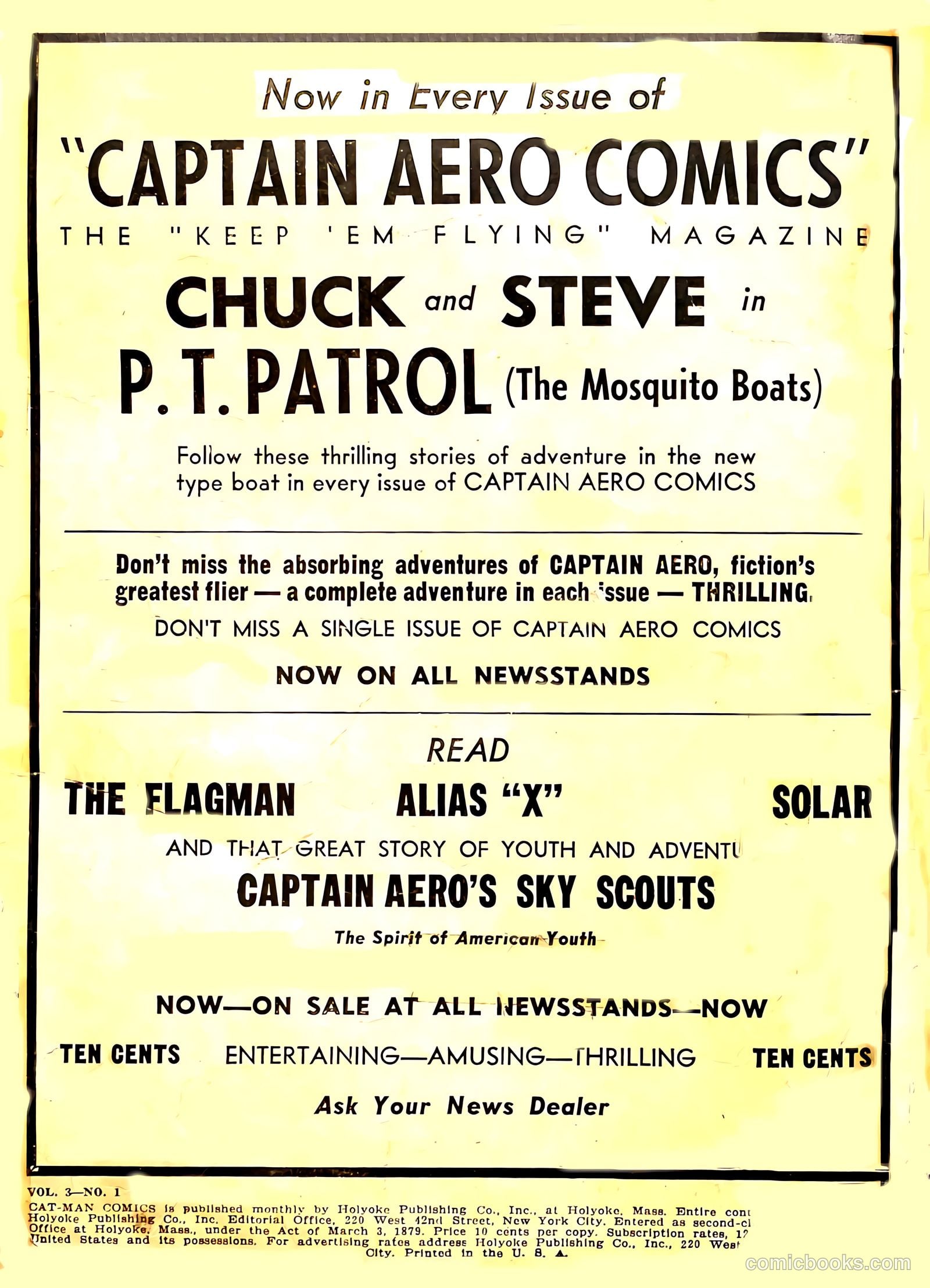 Cat-Man Comics #11 (1941) — page 2 of 67