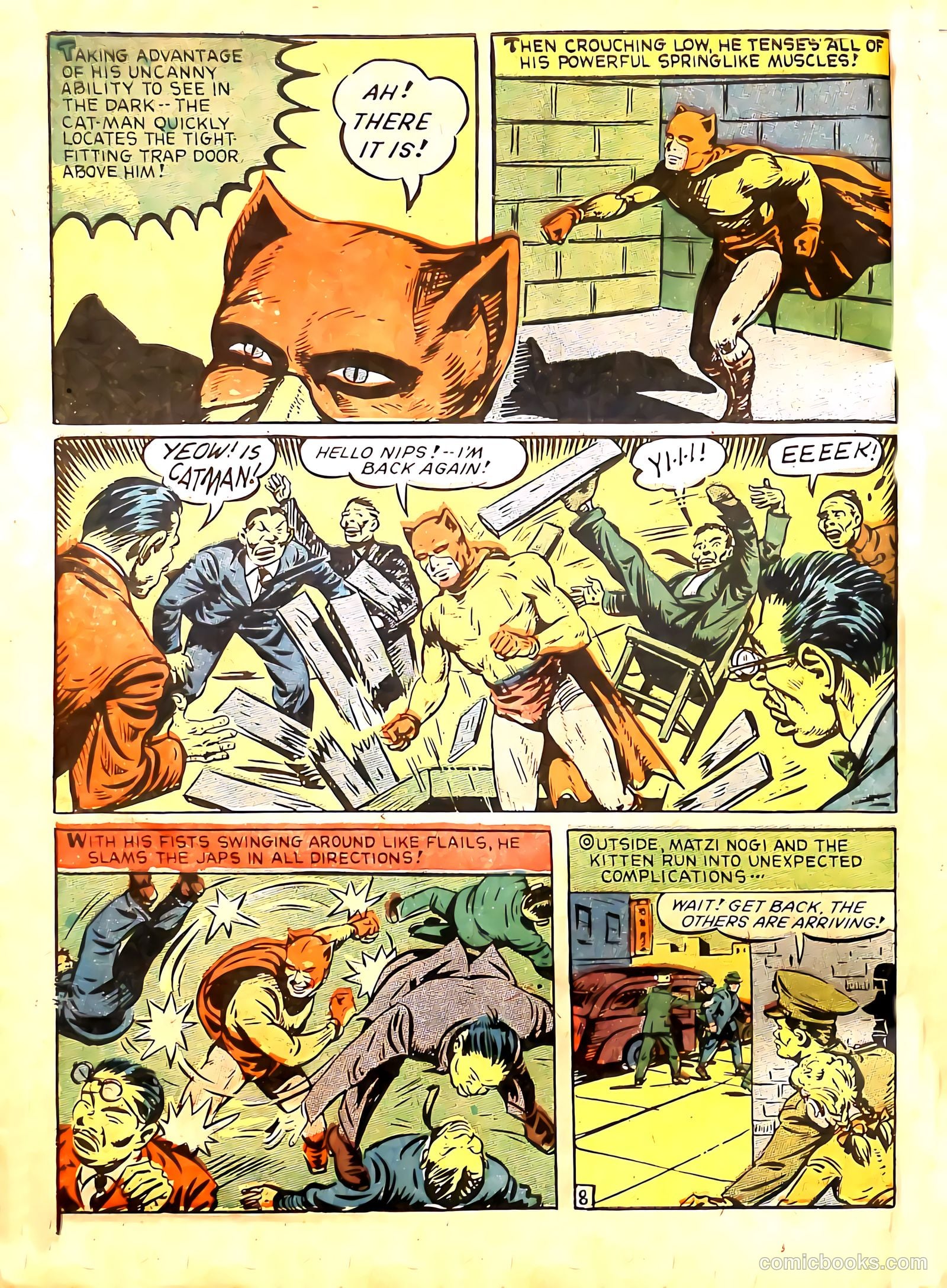 Cat-Man Comics #11 (1941) — page 10 of 67