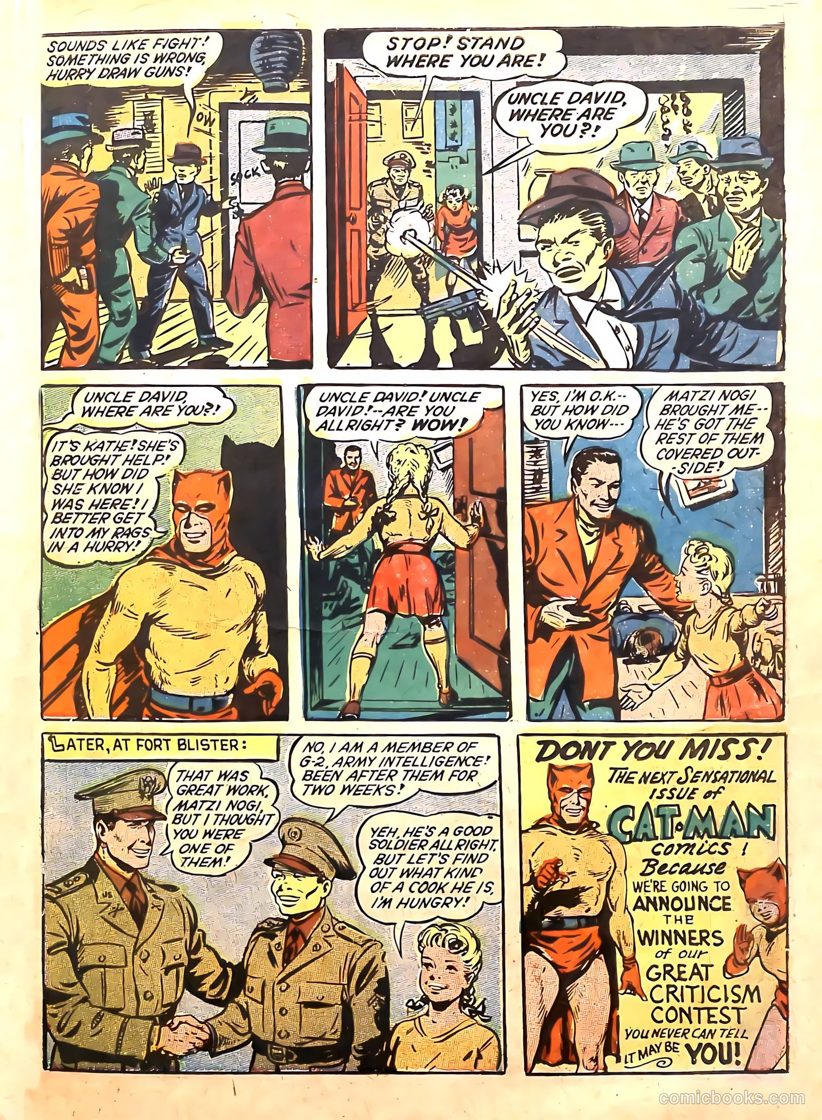 Cat-Man Comics #11 (1941) — page 11 of 67