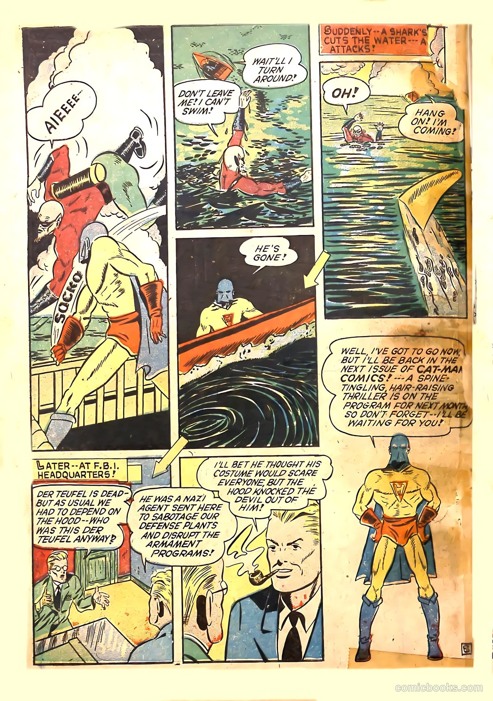 Cat-Man Comics #11 (1941) — page 66 of 67