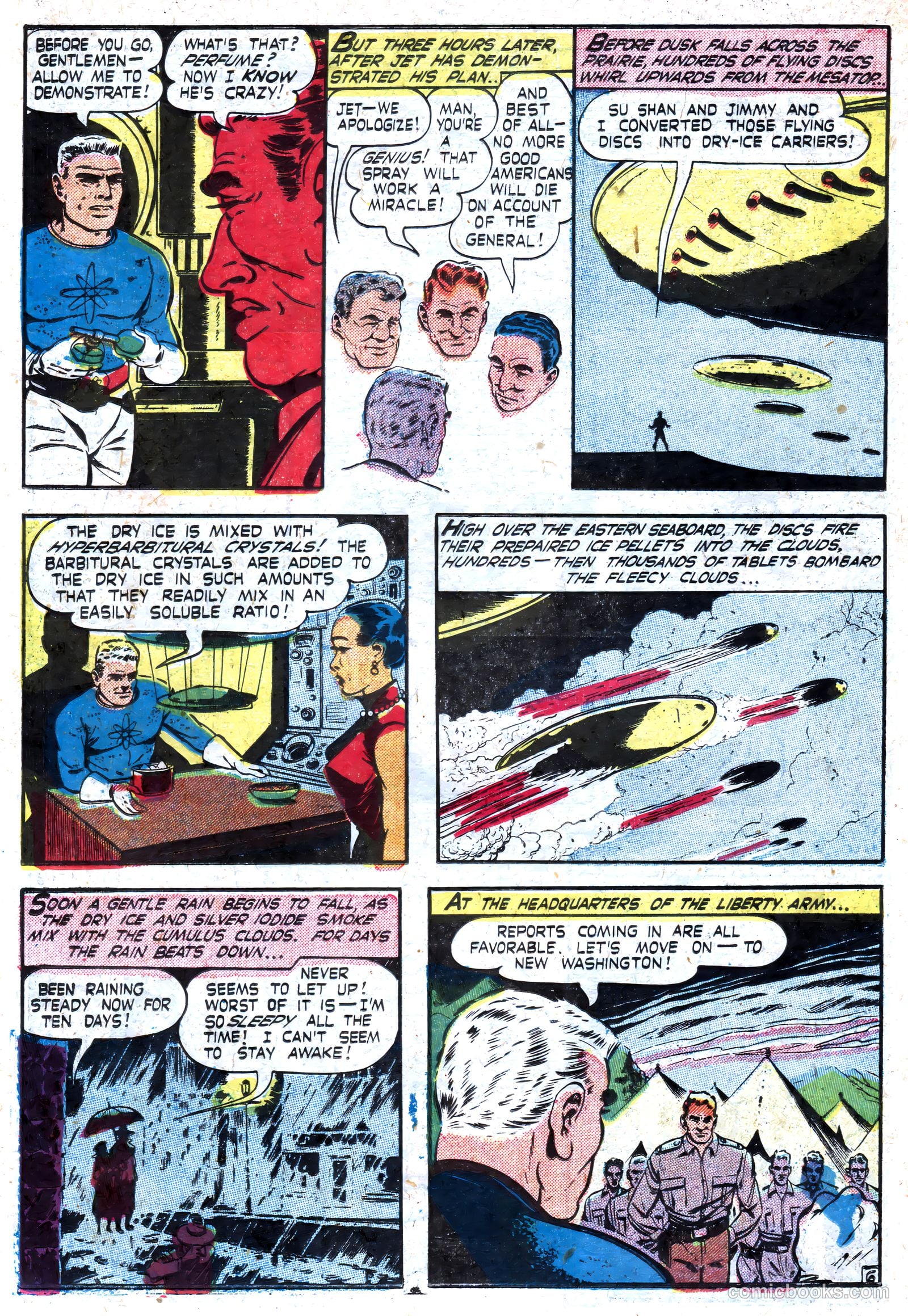 Jet Powers #4 (1951) — page 8 of 36