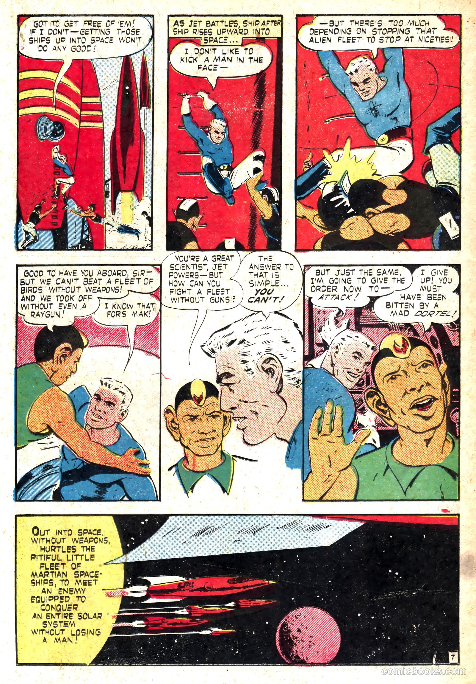Jet Powers #4 (1951) — page 32 of 36