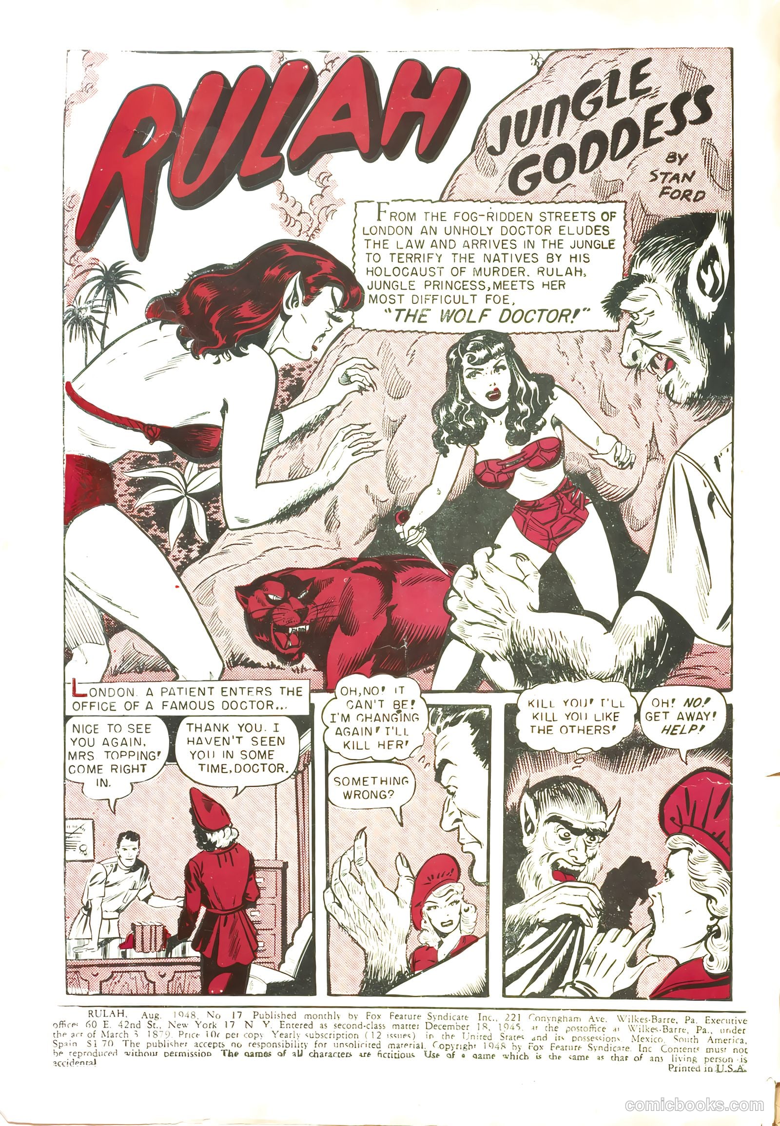 Rulah Jungle Goddess #17 — page 2 of 36