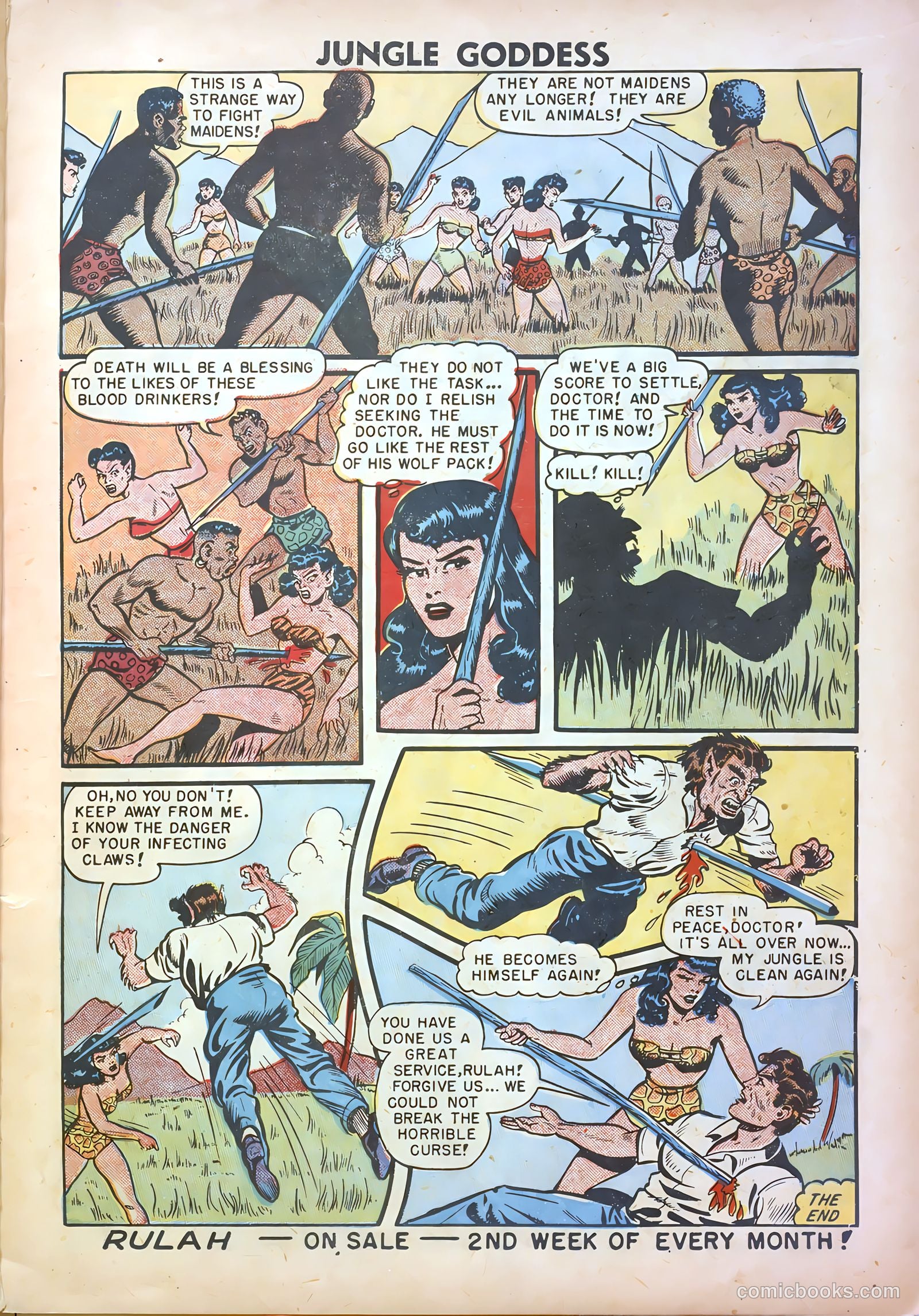 Rulah Jungle Goddess #17 — page 11 of 36