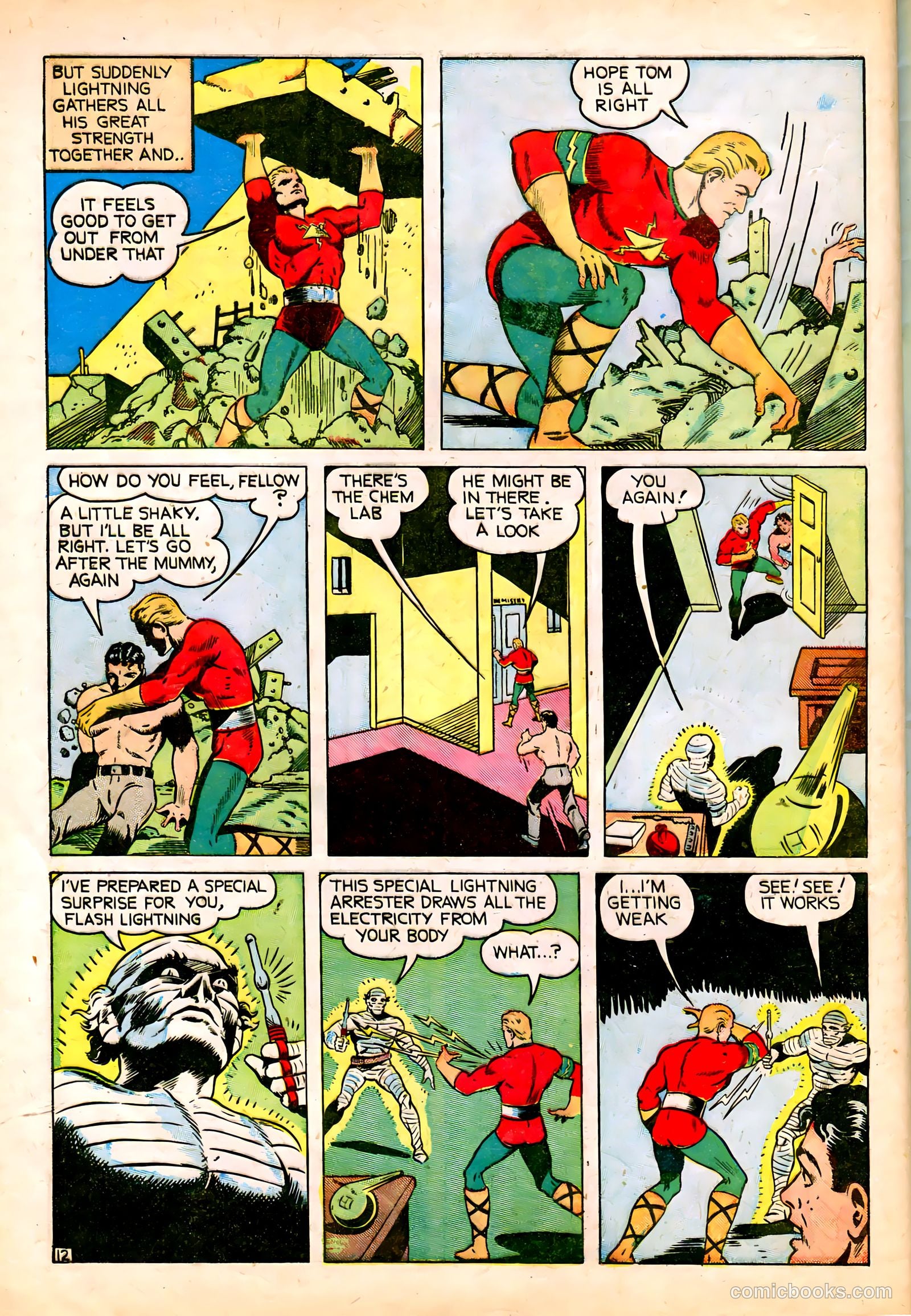 Lightning Comics v1 #6 — page 14 of 68