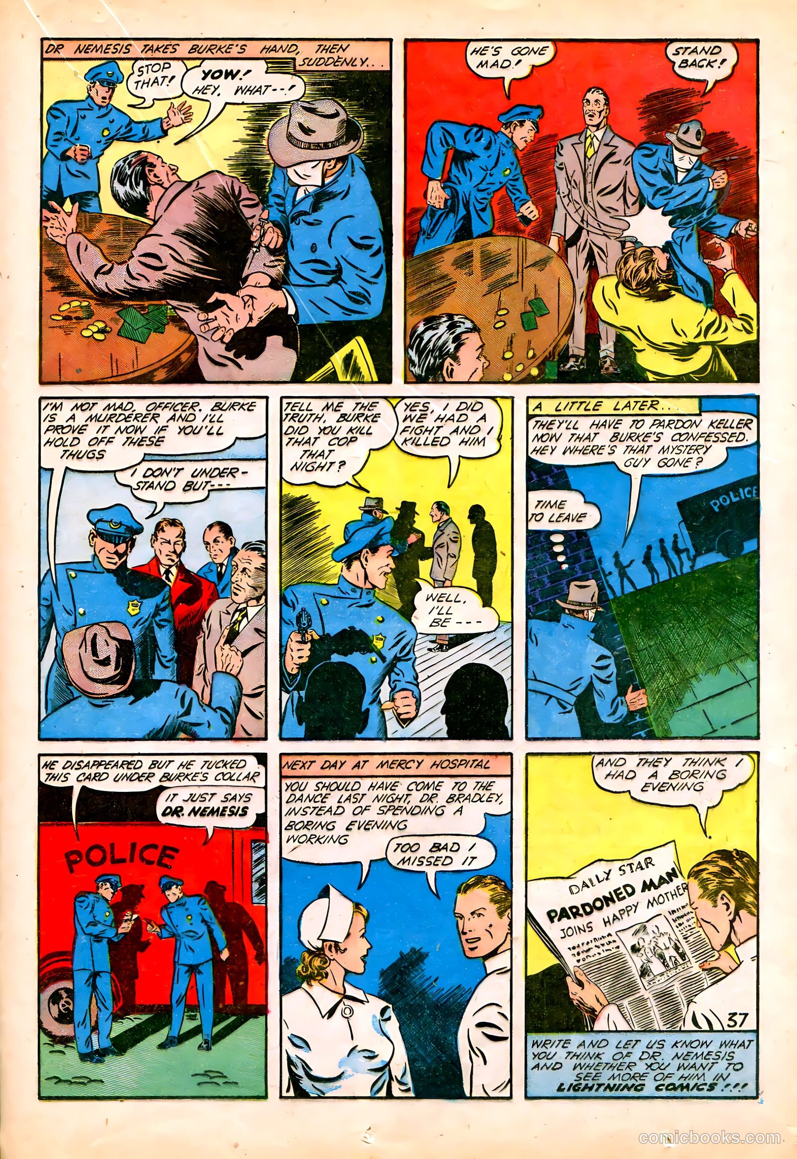 Lightning Comics v1 #6 — page 39 of 68