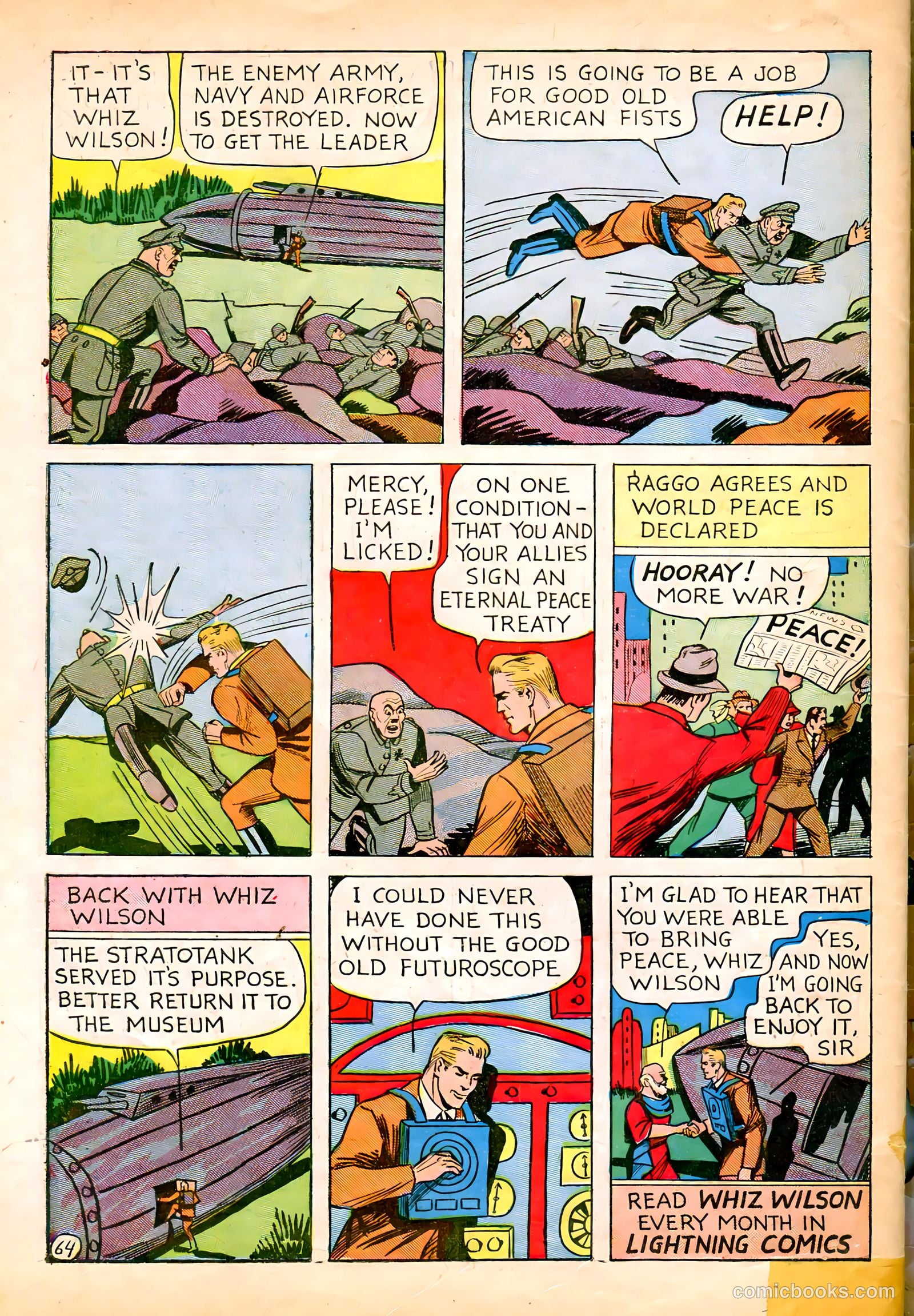 Lightning Comics v1 #6 — page 66 of 68