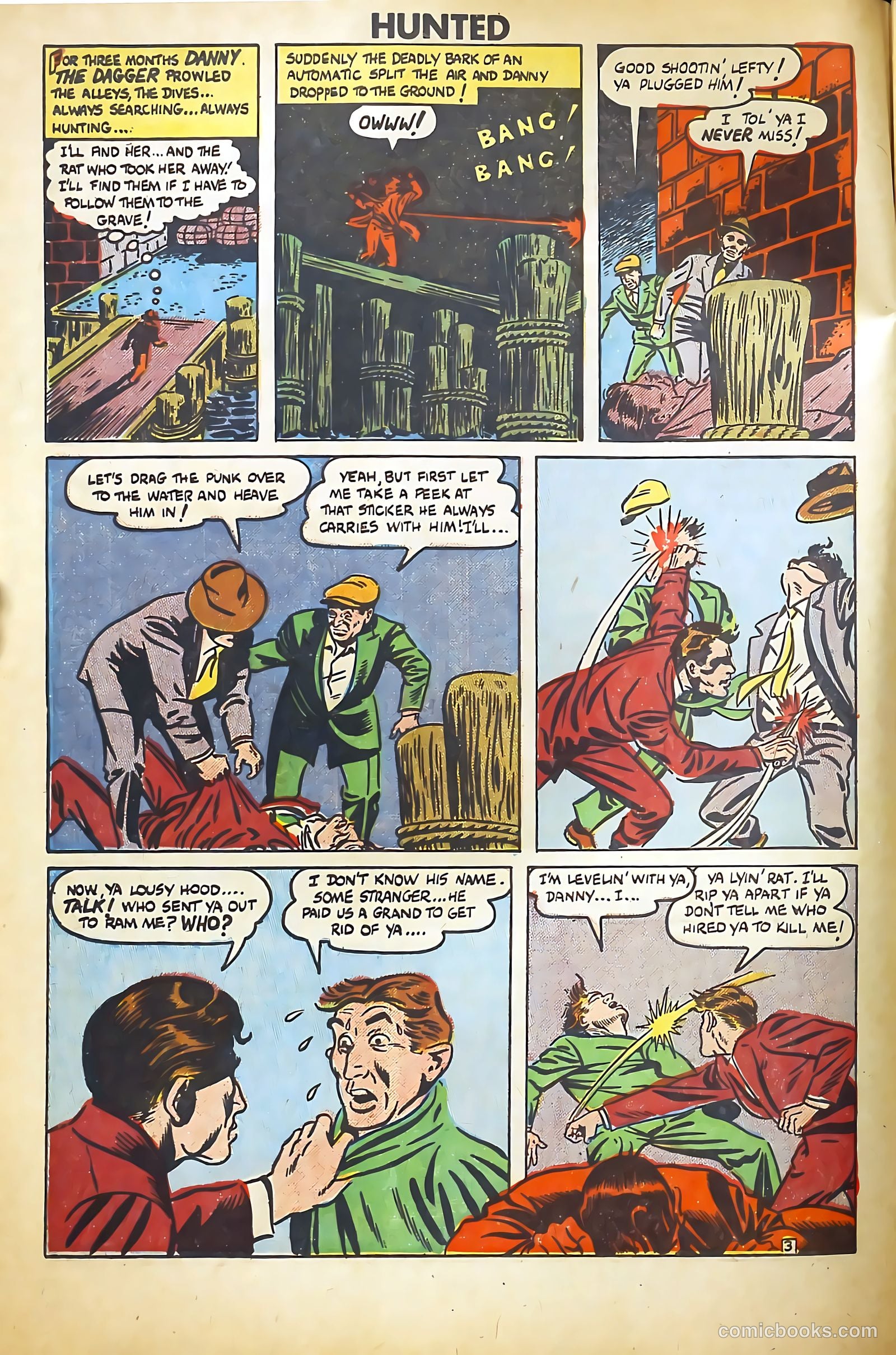 Hunted #1 (1950) — page 4 of 36