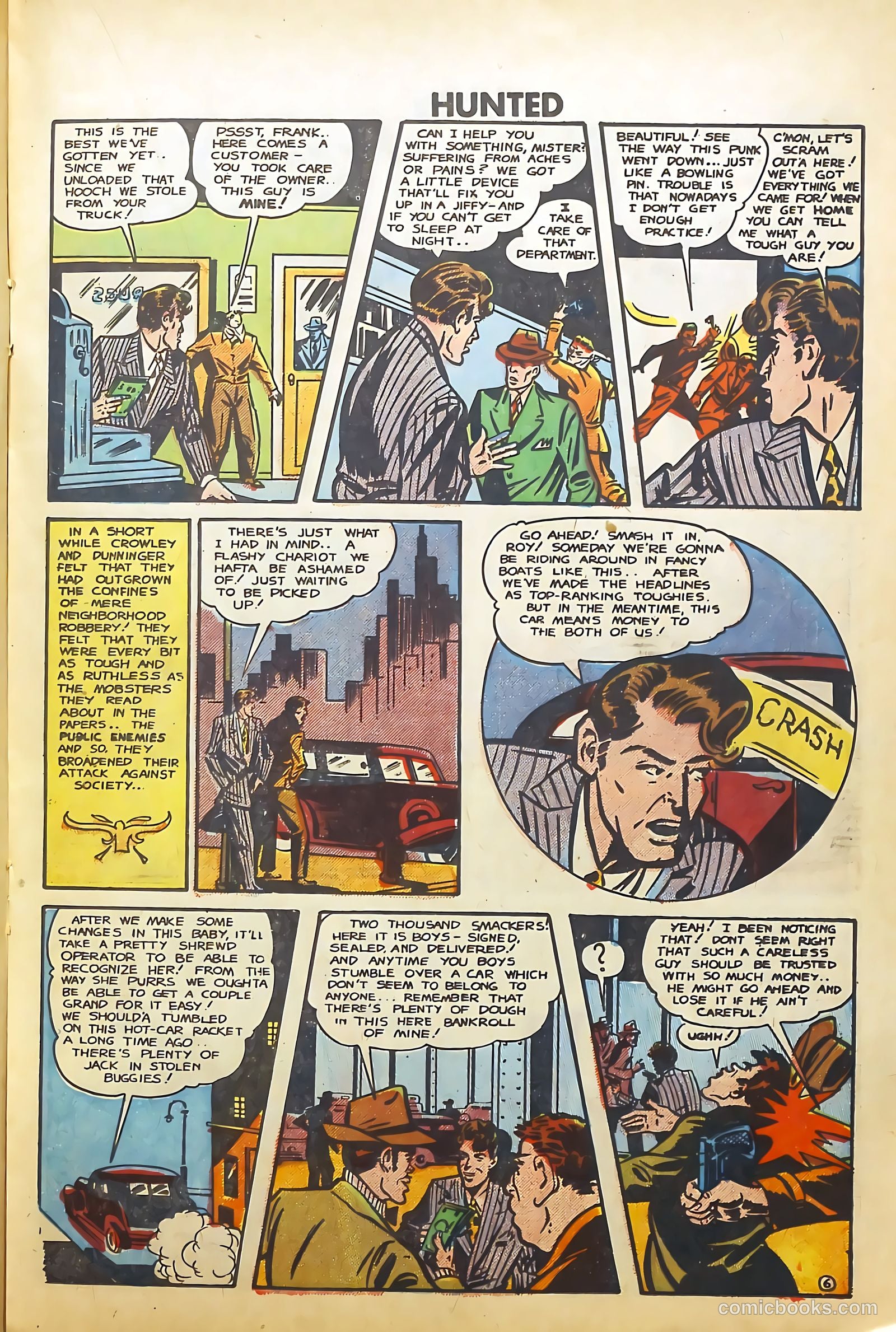 Hunted #1 (1950) — page 17 of 36
