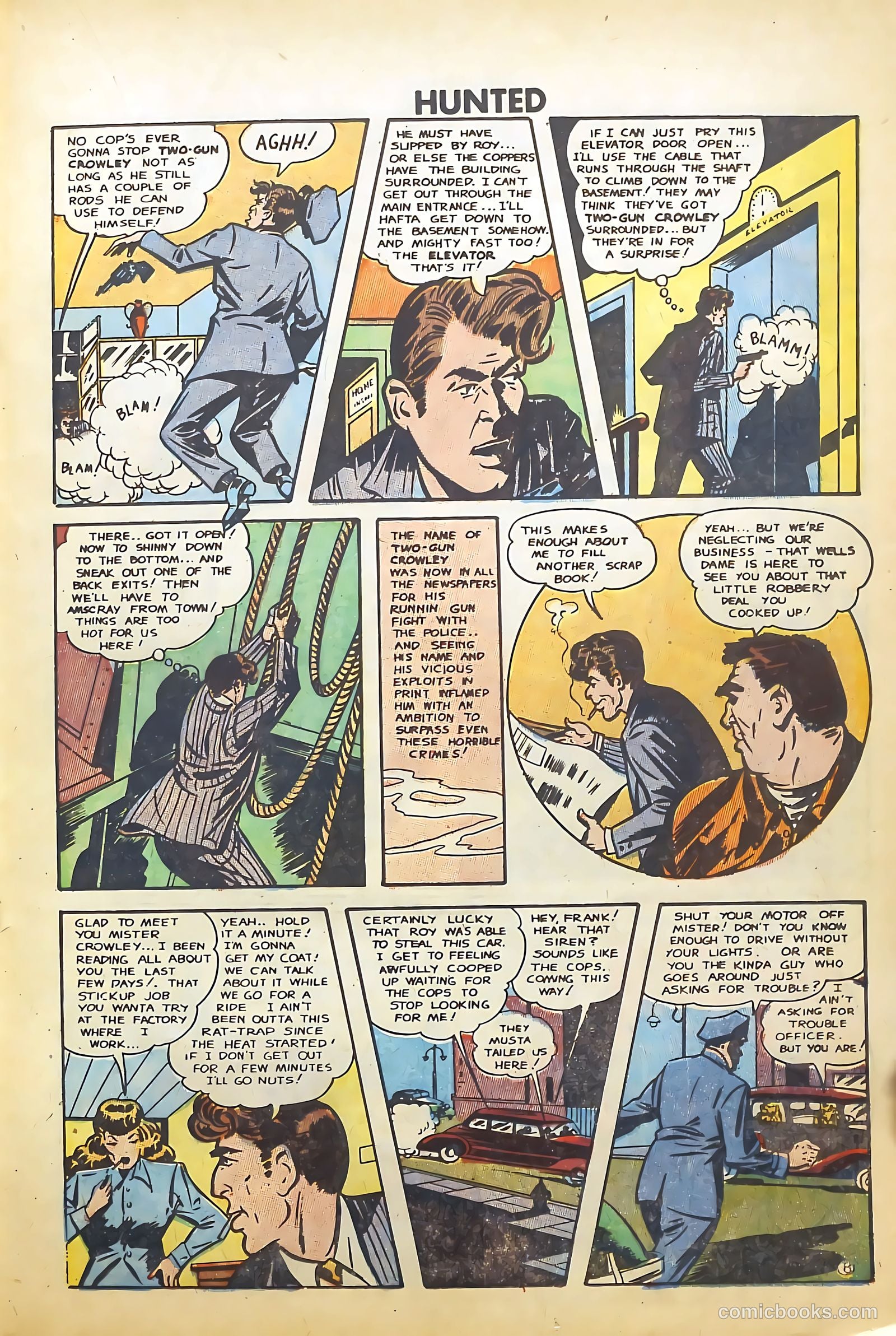 Hunted #1 (1950) — page 19 of 36