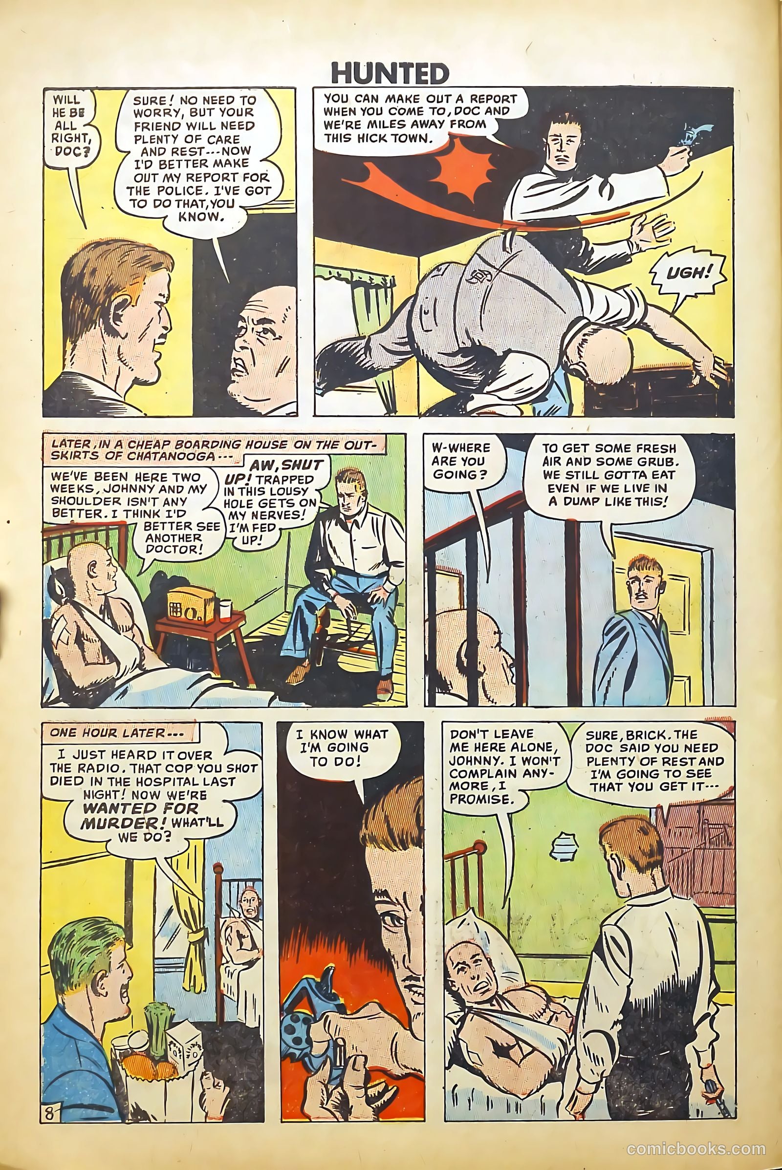 Hunted #1 (1950) — page 30 of 36