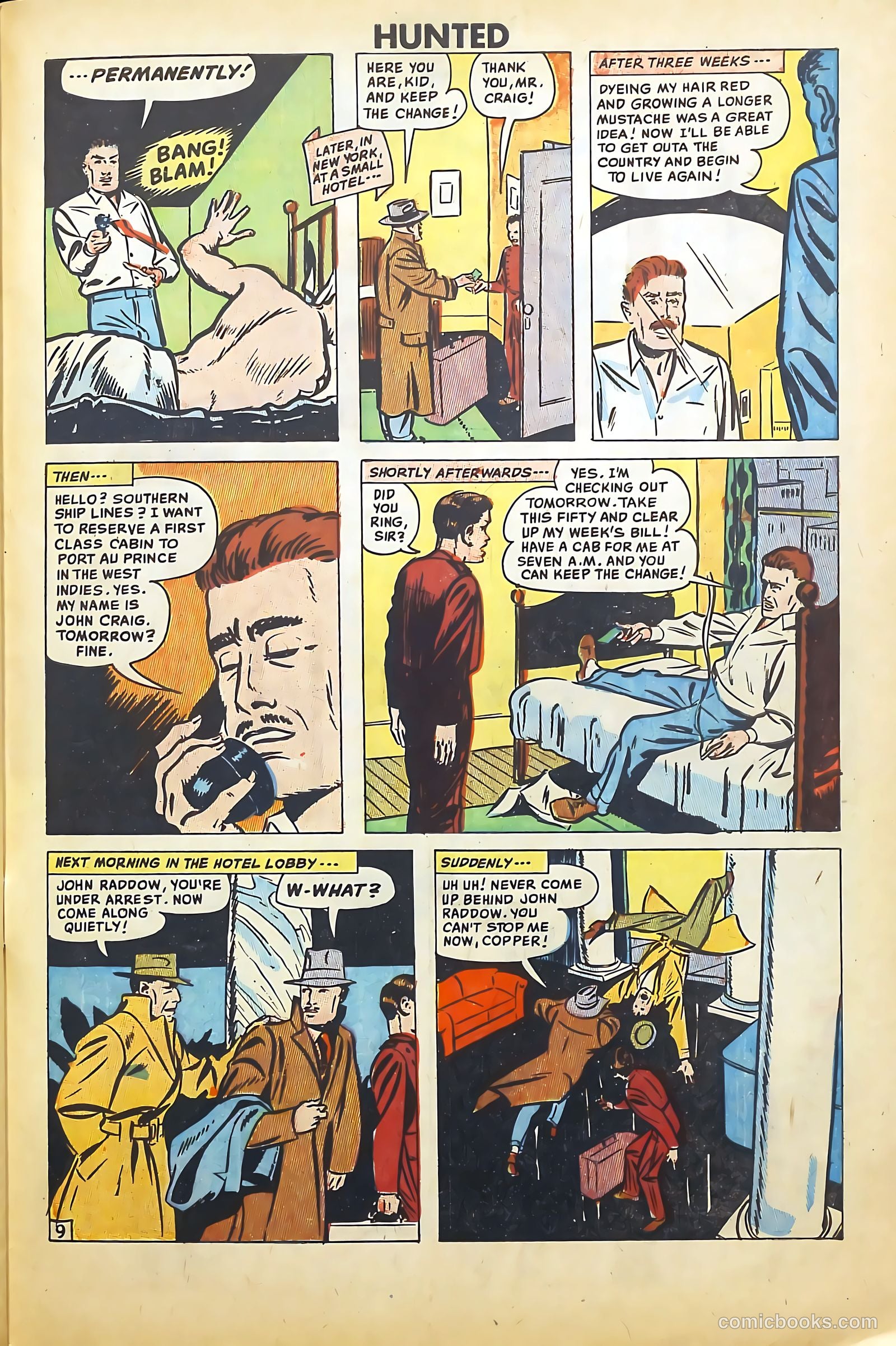 Hunted #1 (1950) — page 31 of 36
