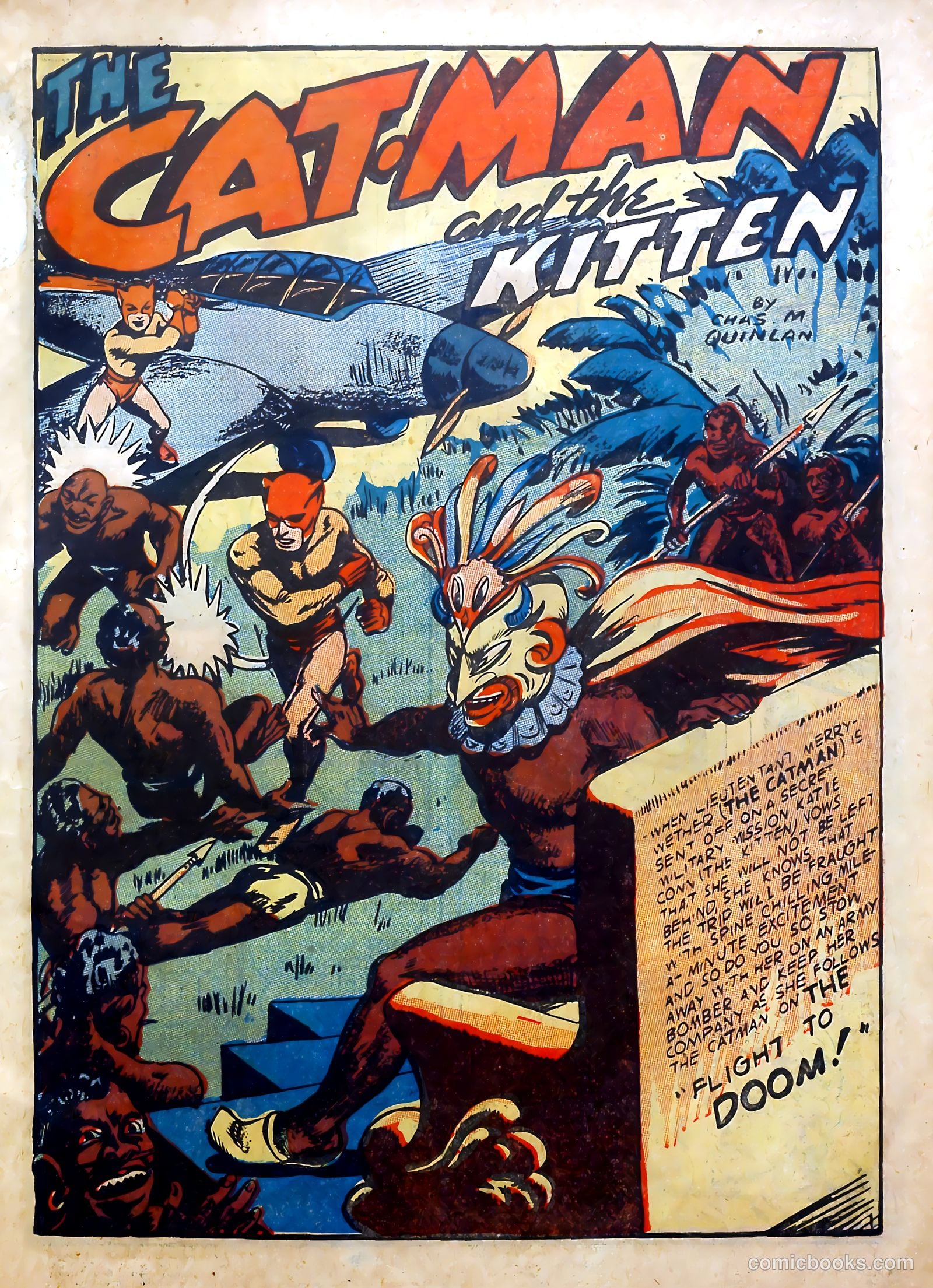 Cat-Man Comics #16 (1941) — page 3 of 68