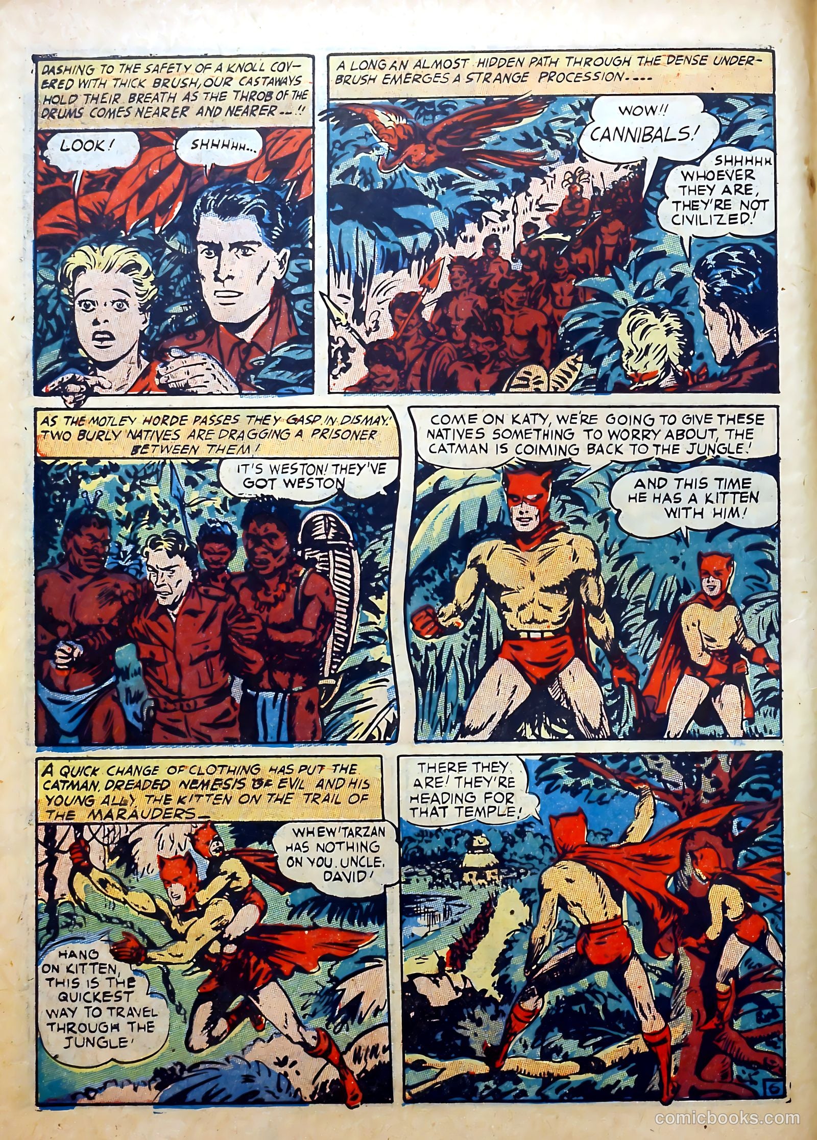 Cat-Man Comics #16 (1941) — page 8 of 68