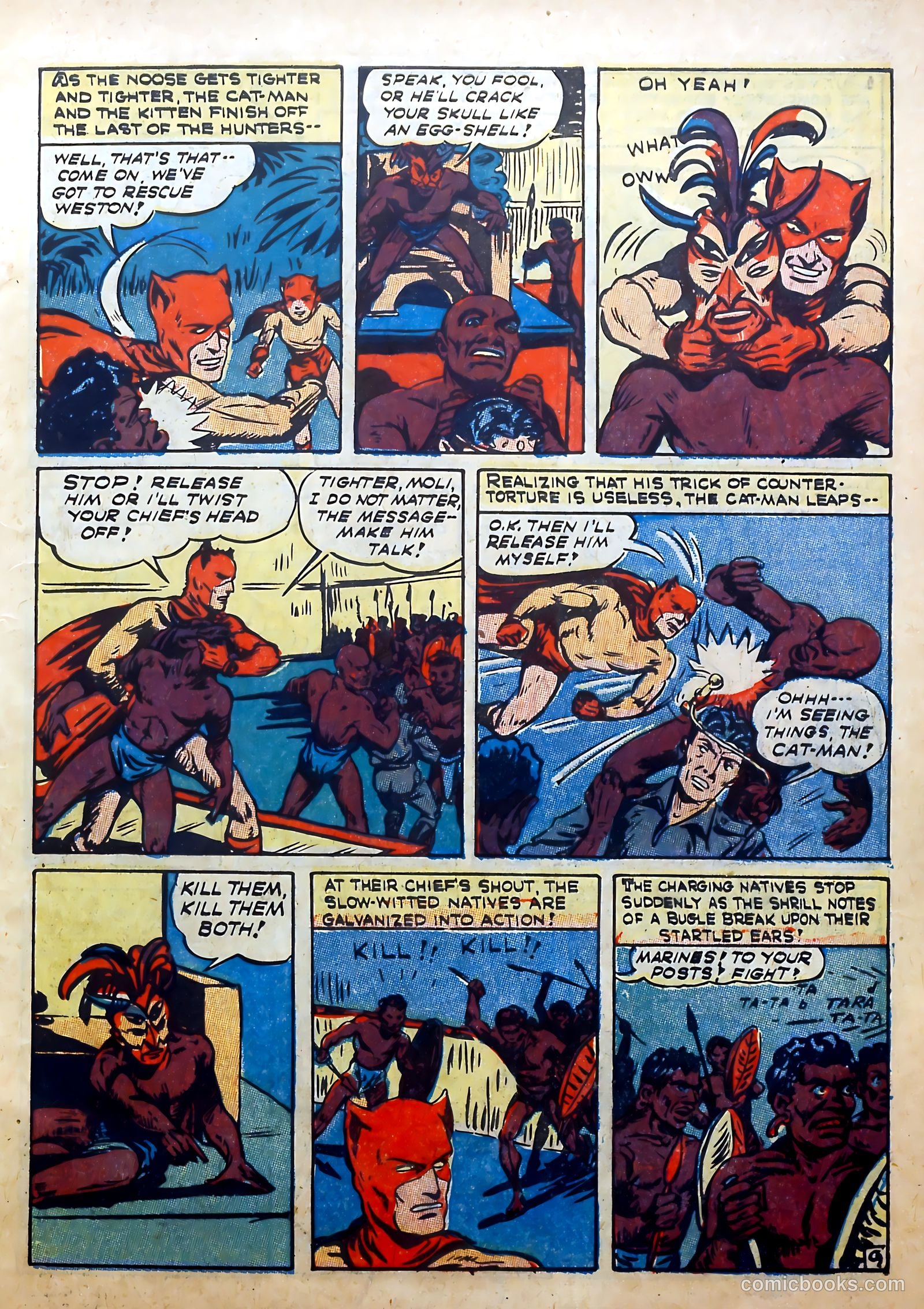 Cat-Man Comics #16 (1941) — page 11 of 68