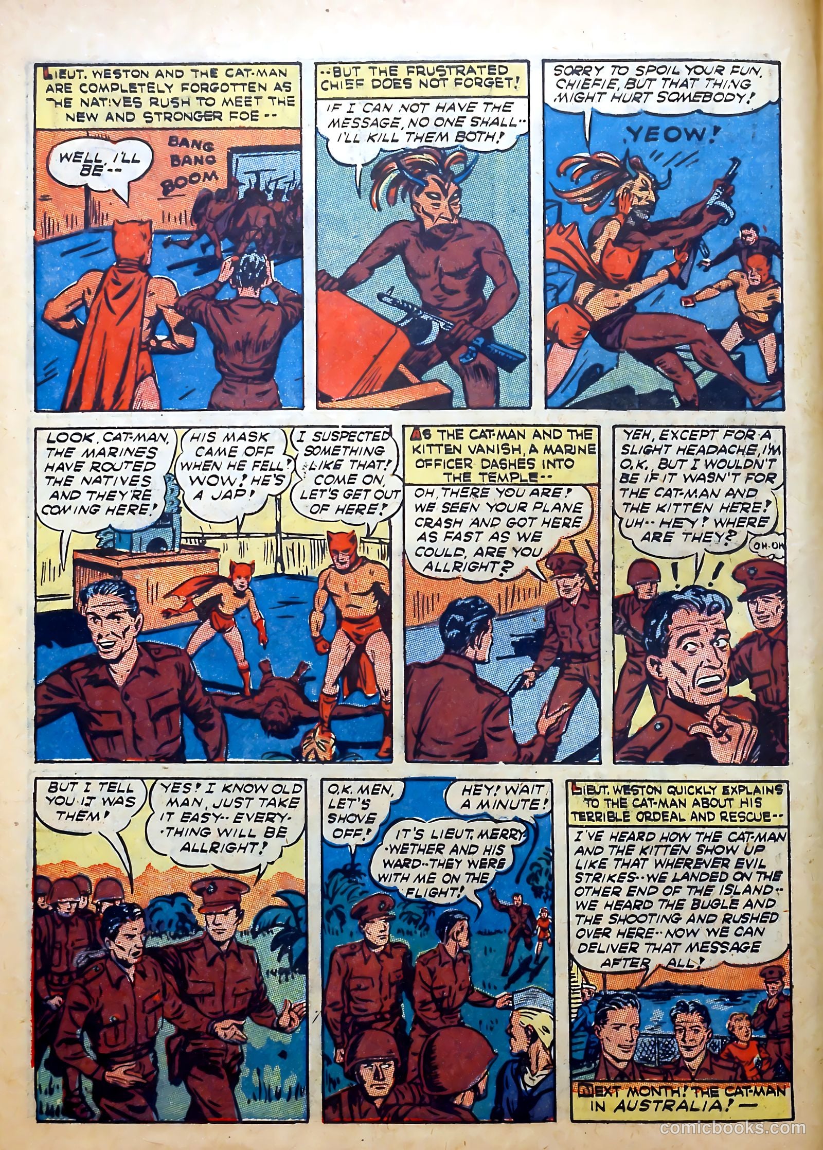 Cat-Man Comics #16 (1941) — page 12 of 68