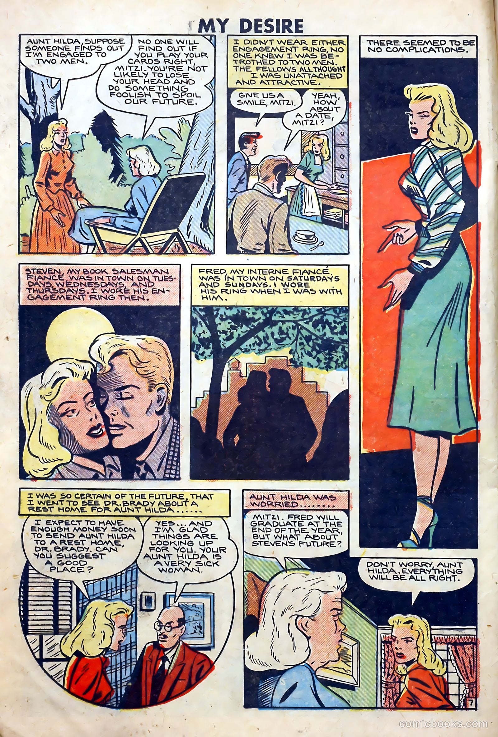 My Desire #1 (1950) — page 8 of 36