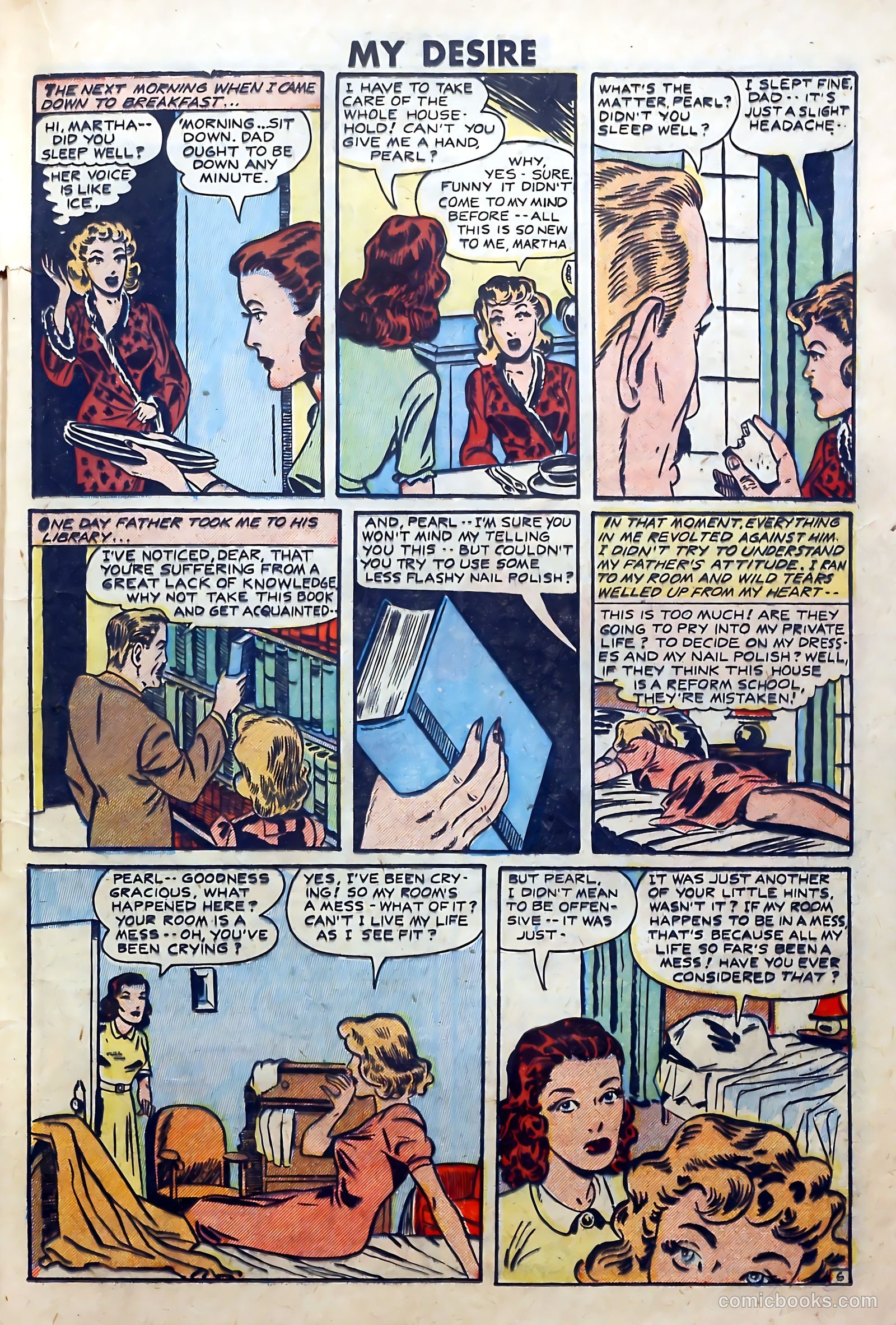 My Desire #1 (1950) — page 17 of 36