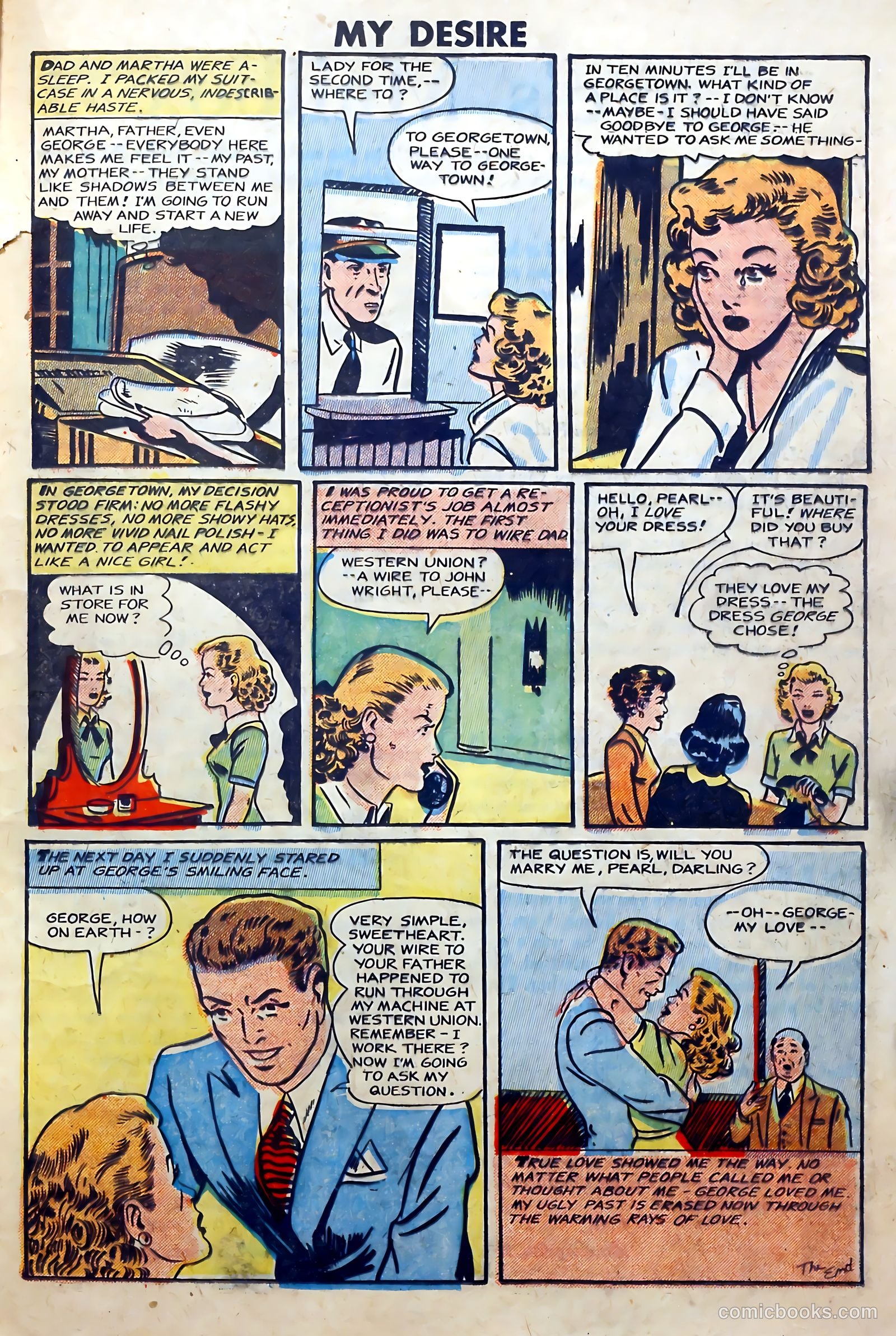 My Desire #1 (1950) — page 21 of 36